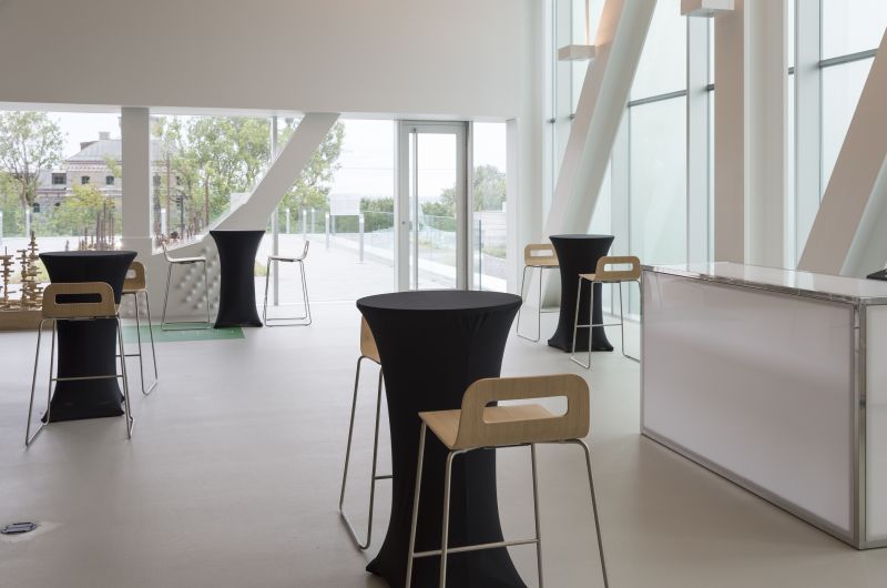 Seminar venue Espace Sud et sa terrasse in Quebec for corporate events