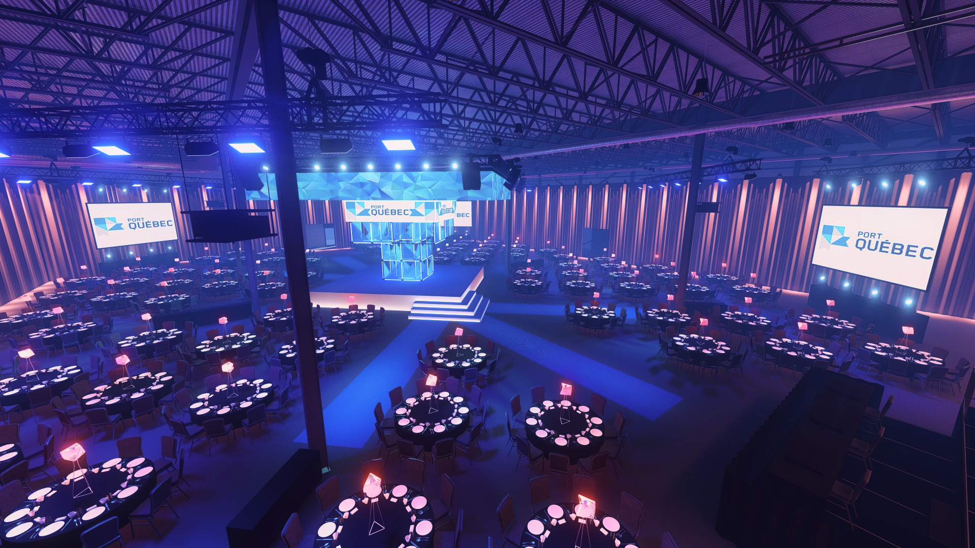 Espaces Dalhousie – Québec – seminar venue, main view