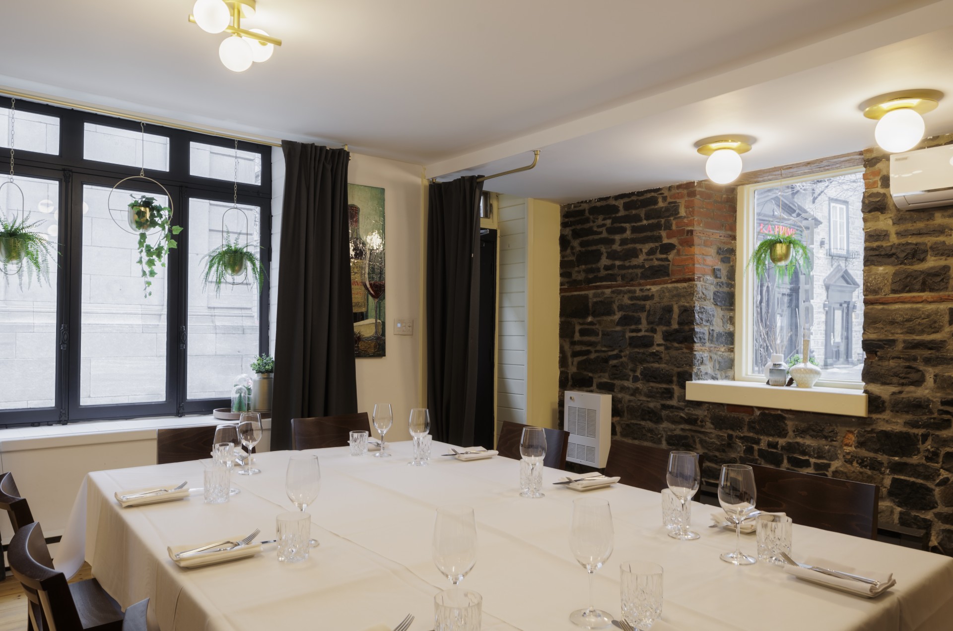 Restaurant Échaudé – Québec – seminar venue, main view