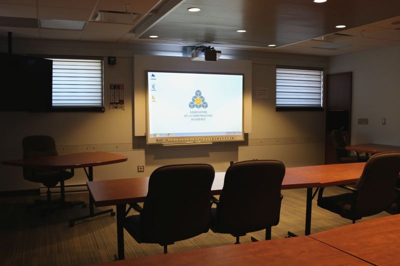 Seminar venue Salle 1 in Quebec for corporate events