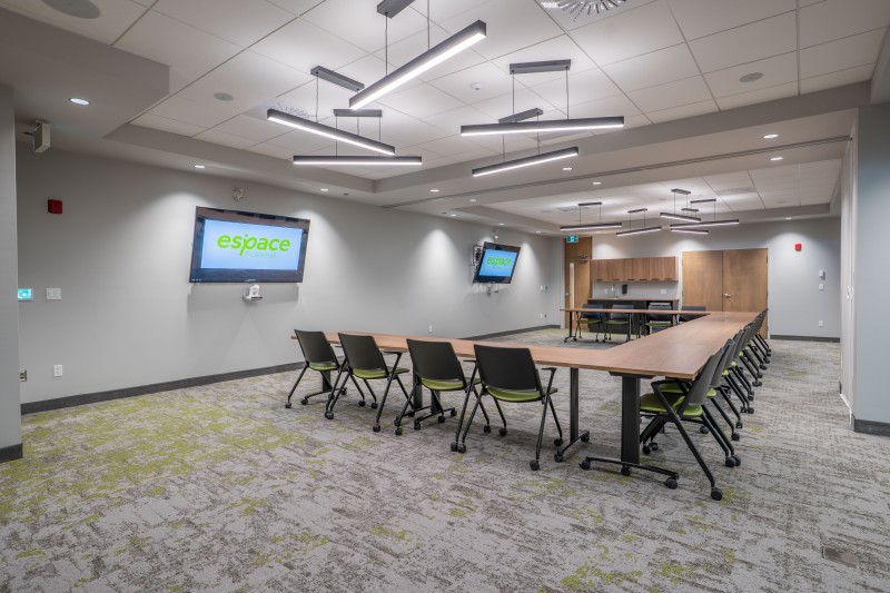 Seminar venue Salle 3 in Quebec for corporate events