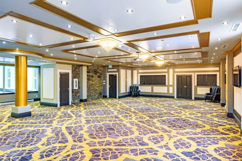 Seminar venue Salle Wolfe in Old Quebec for corporate events