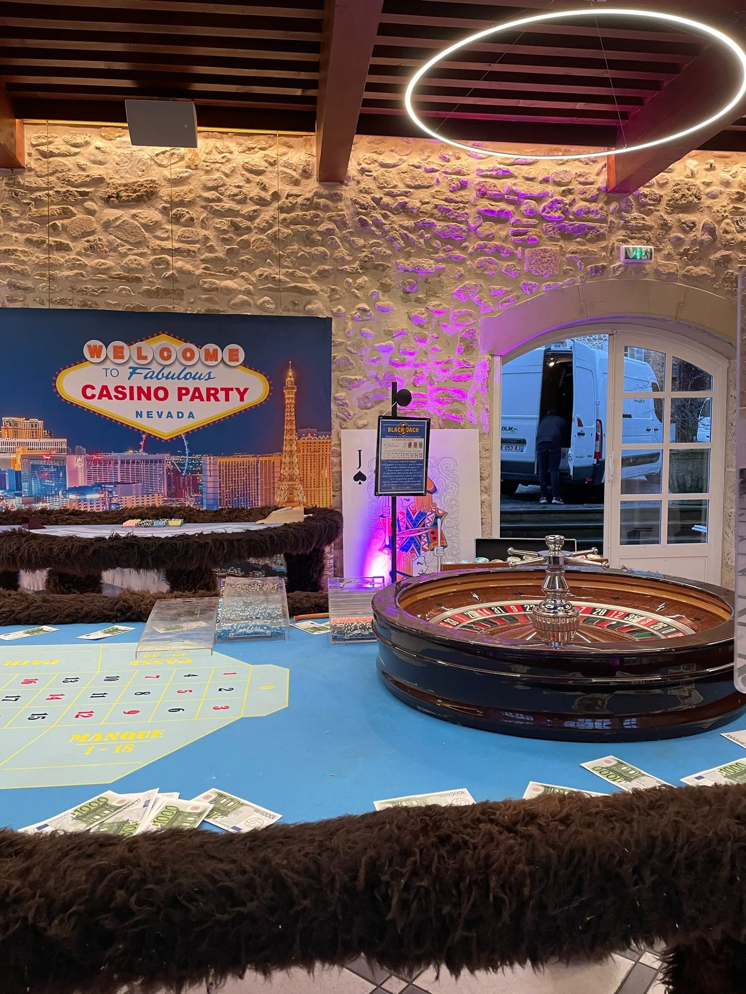 Large-scale corporate casino night Trois-Rivieres · INNOV'events