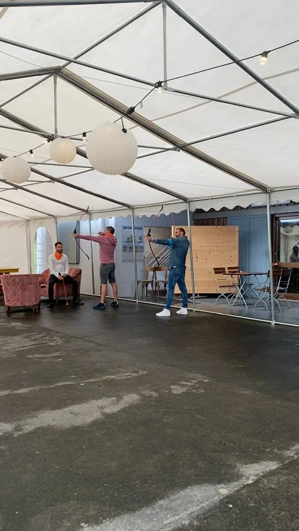 Location de chapiteau entreprise Laval souper gala sous tente nuit étoilée · INNOV'events