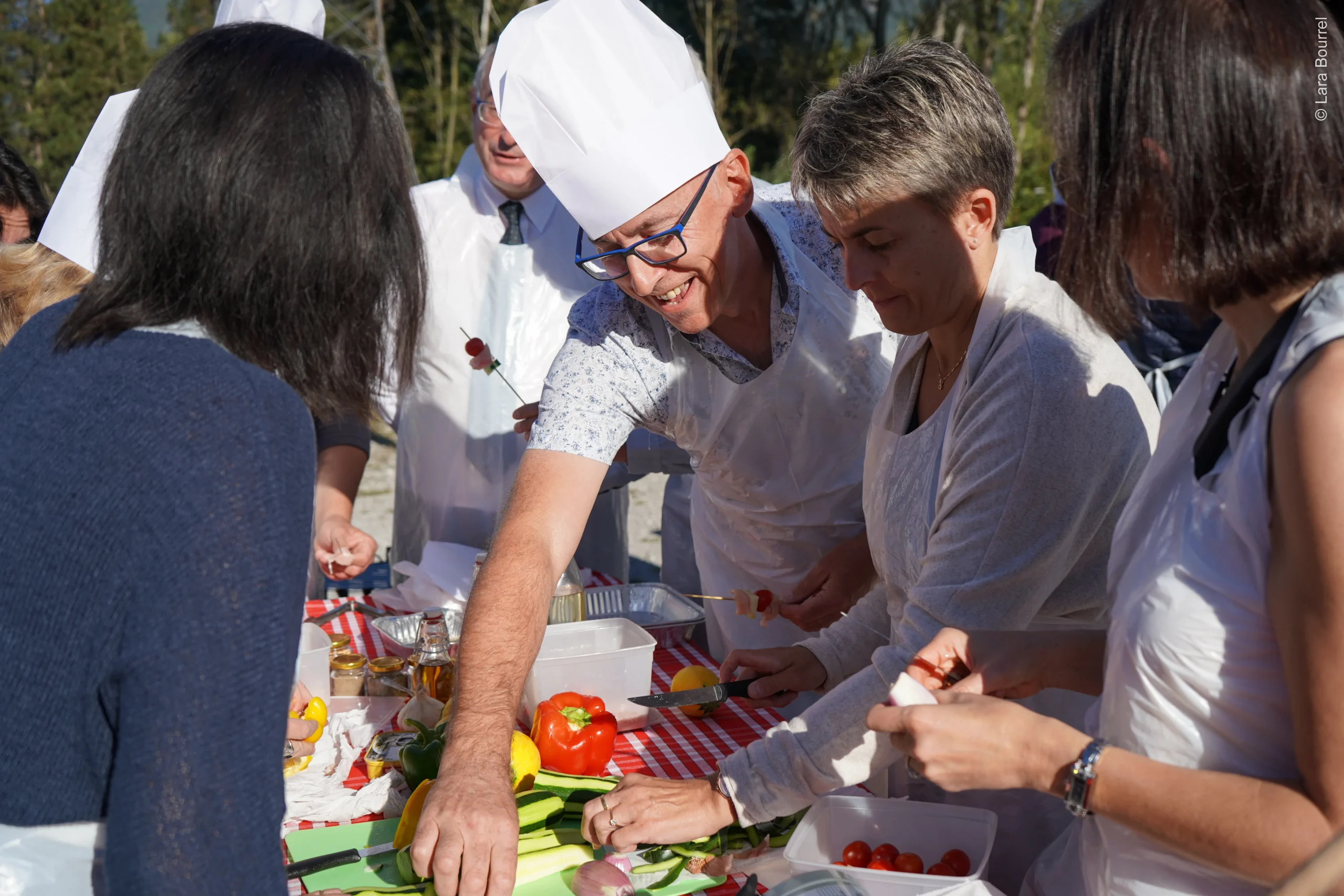 Atelier culinaire style MasterChef entreprise Québec soirée · INNOV'events