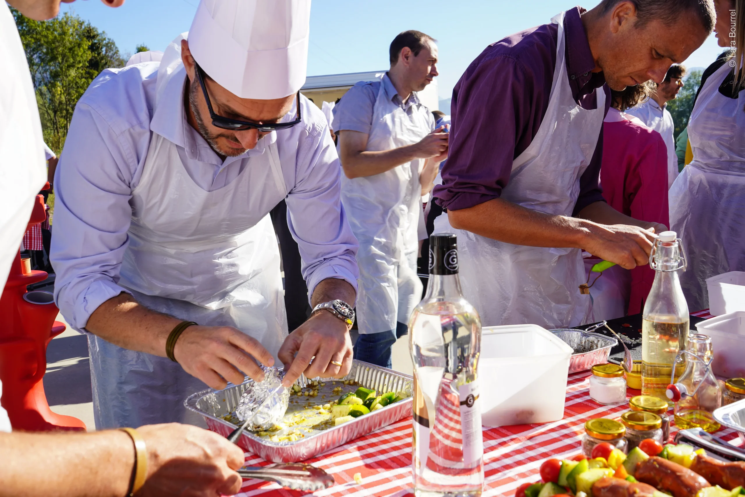 Atelier culinaire style MasterChef entreprise Trois-Rivières soirée dégustation finale · INNOV'events