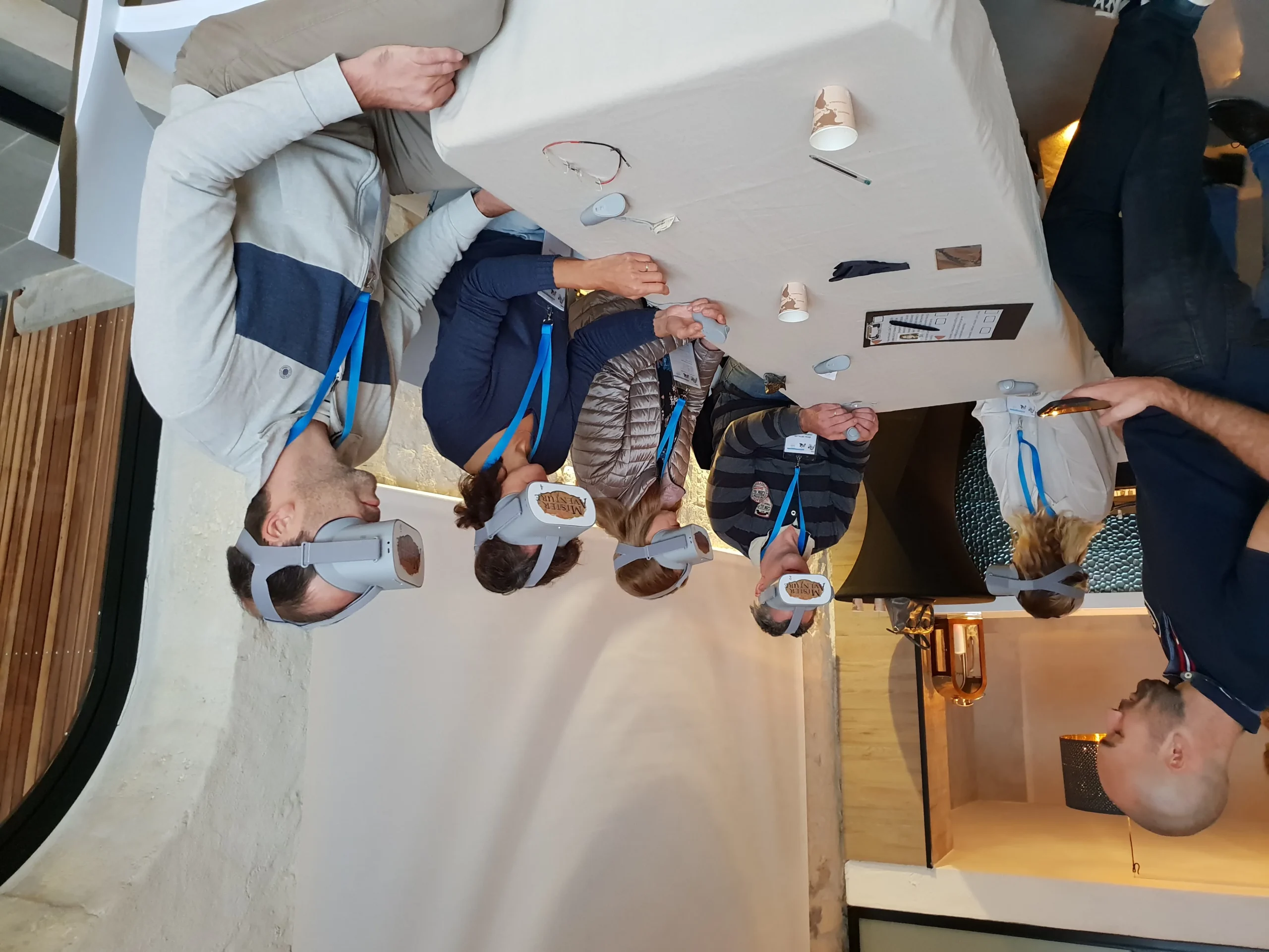 Event venue for virtual reality in Montreal view of the Vieux-Port and the St. Lawrence River · INNOV'events