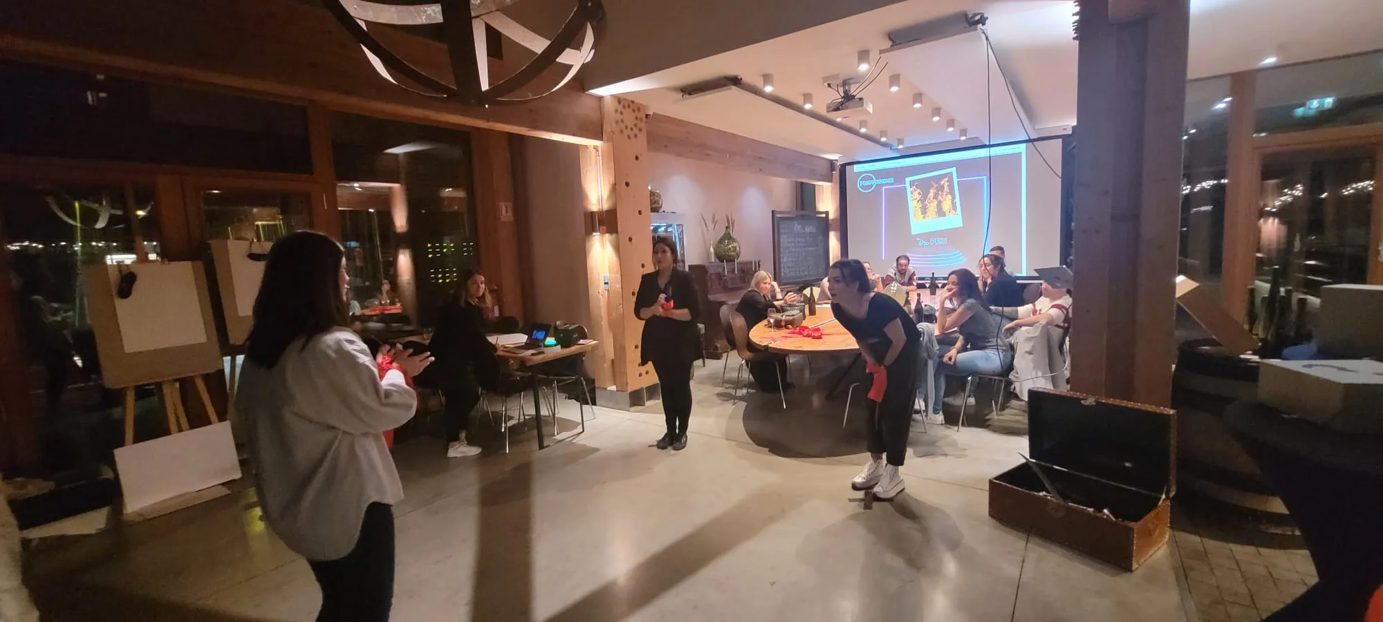 Lieu événementiel party des employés Trois-Rivières vue sur le fleuve Saint-Laurent · INNOV'events