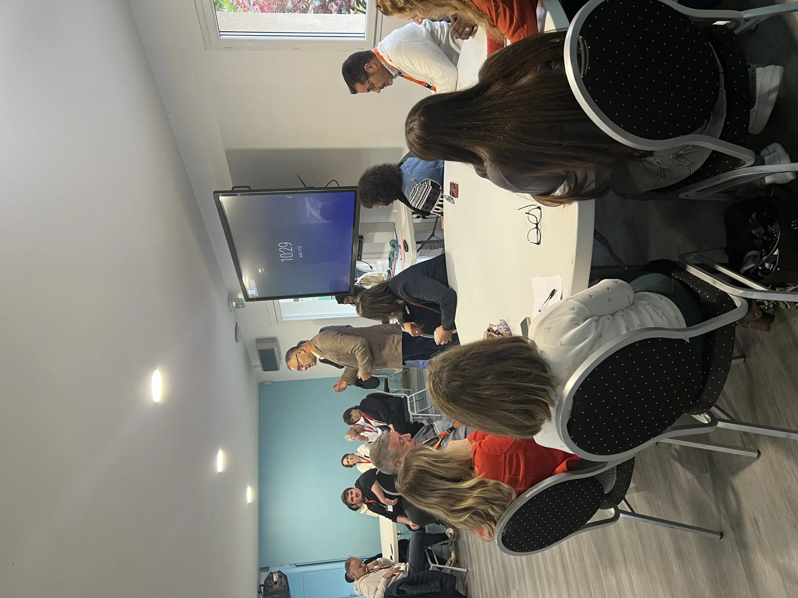 Negotiation workshop in Laval, crisis cell simulation room · INNOV'events event organization