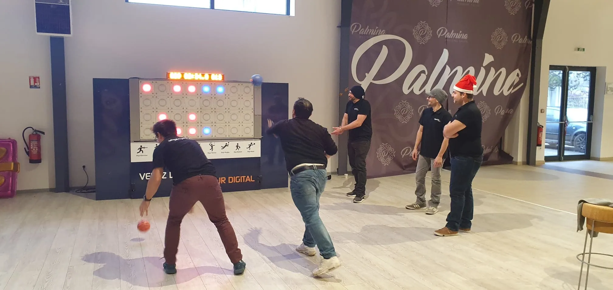 Défi sportif Montréal équipes corporatives jeux géants extérieur Vieux-Port · INNOV'events