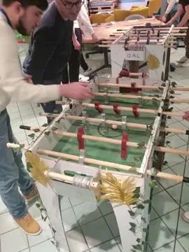 Corporate Foosball Build in Quebec.
