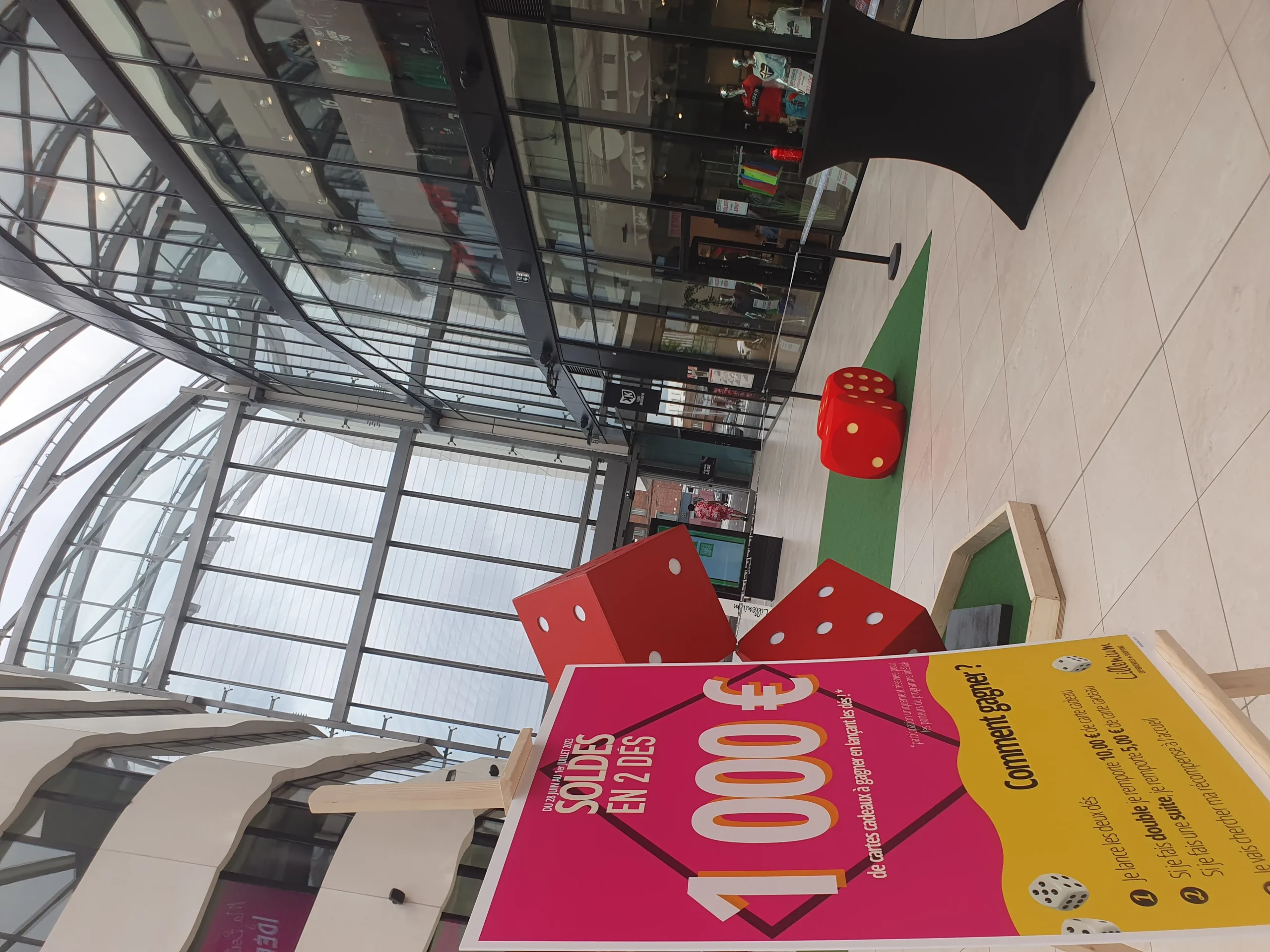Corporate branded items distributed outdoors by the Rivière des Mille Îles in Laval · INNOV'events