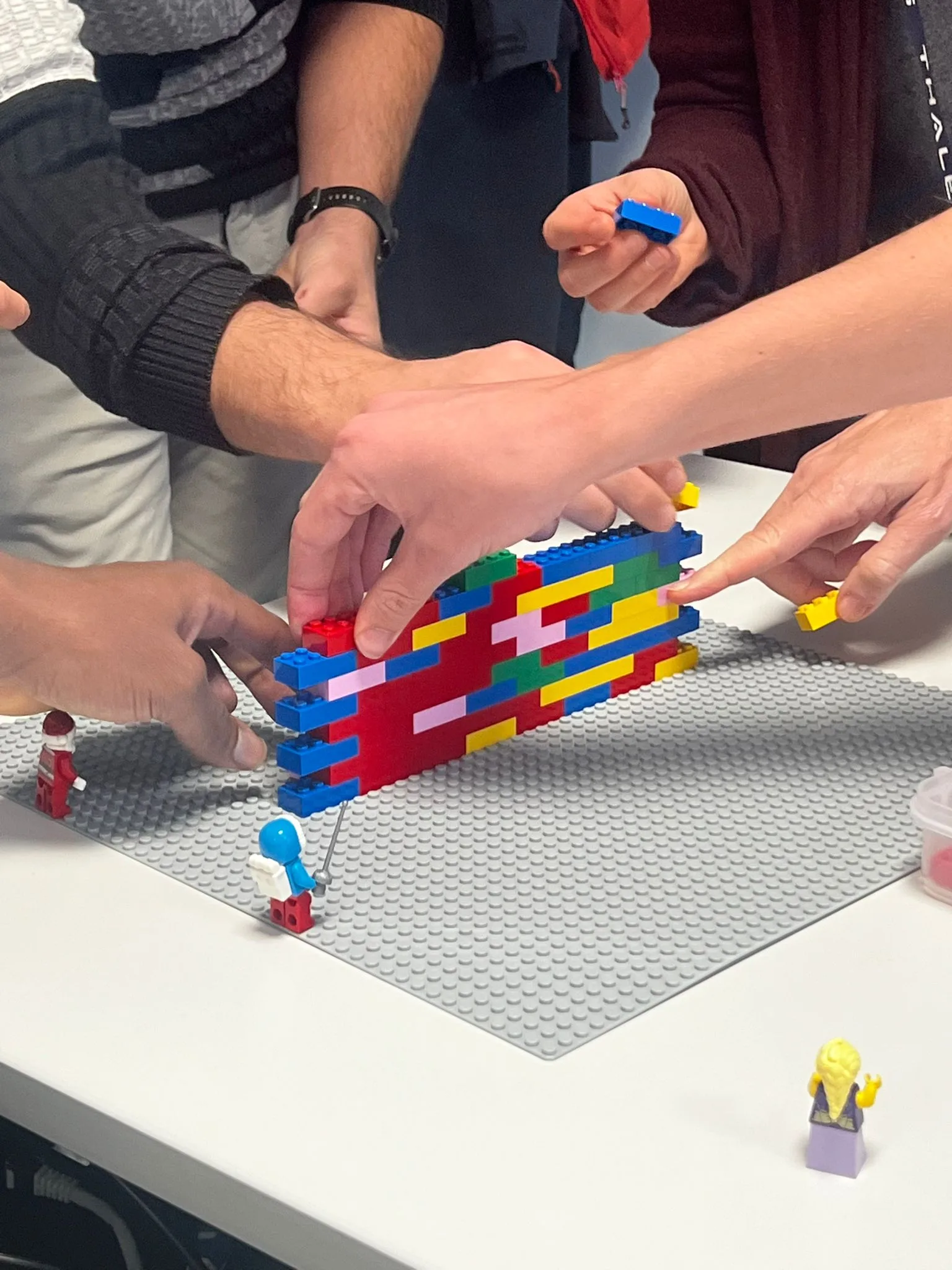 LEGO challenge Laval team presentations gathered for judging · INNOV'events
