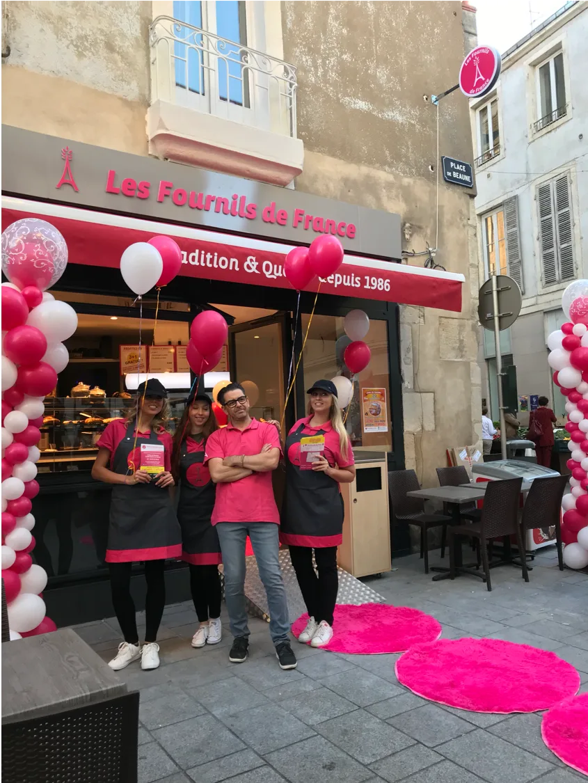 Animation marquage lumineux ouverture officielle Trois-Rivières nuit de lancement · INNOV'events