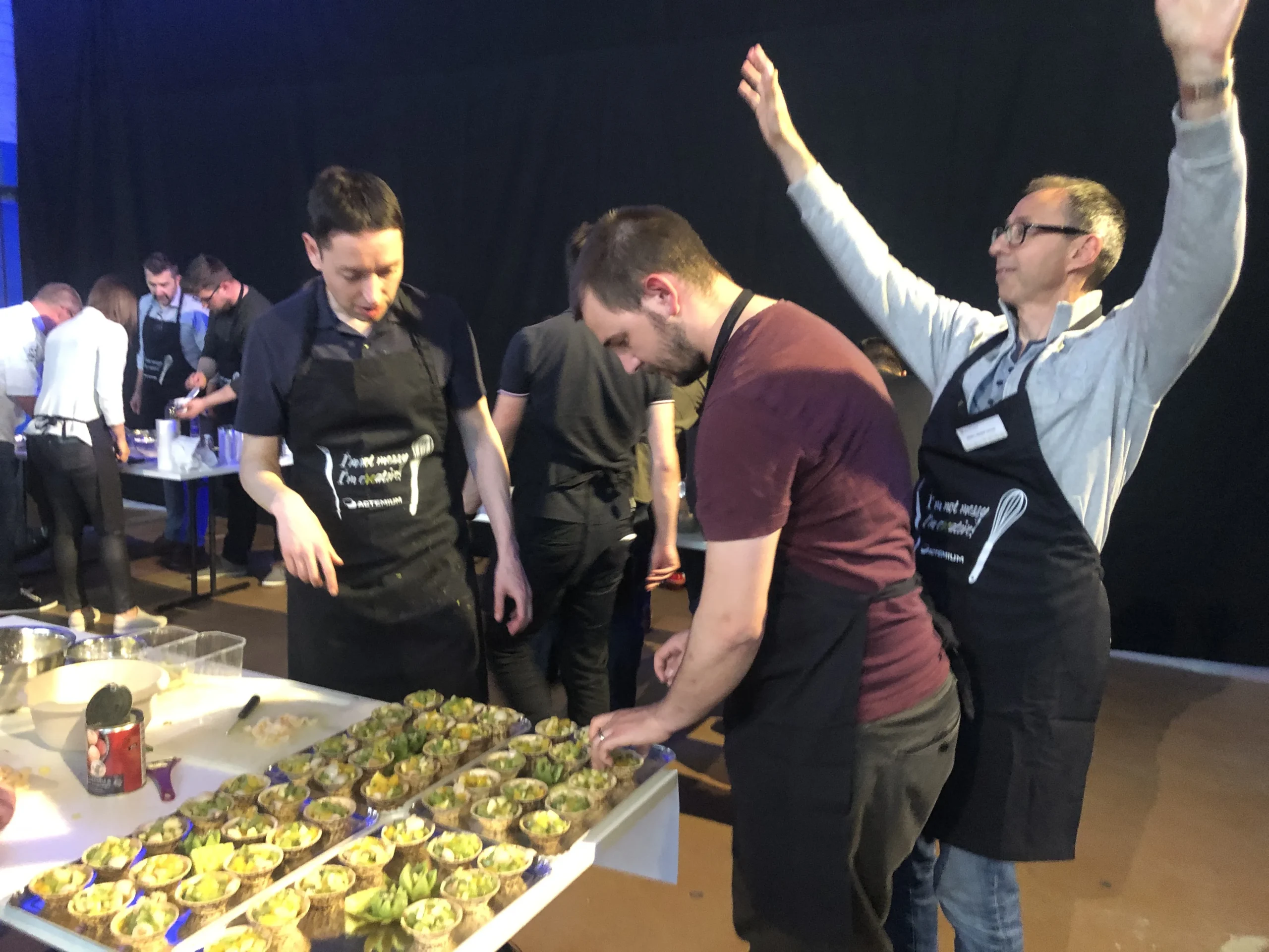 Atelier culinaire style MasterChef Québec dressage assiettes Vieux-Québec · INNOV'events