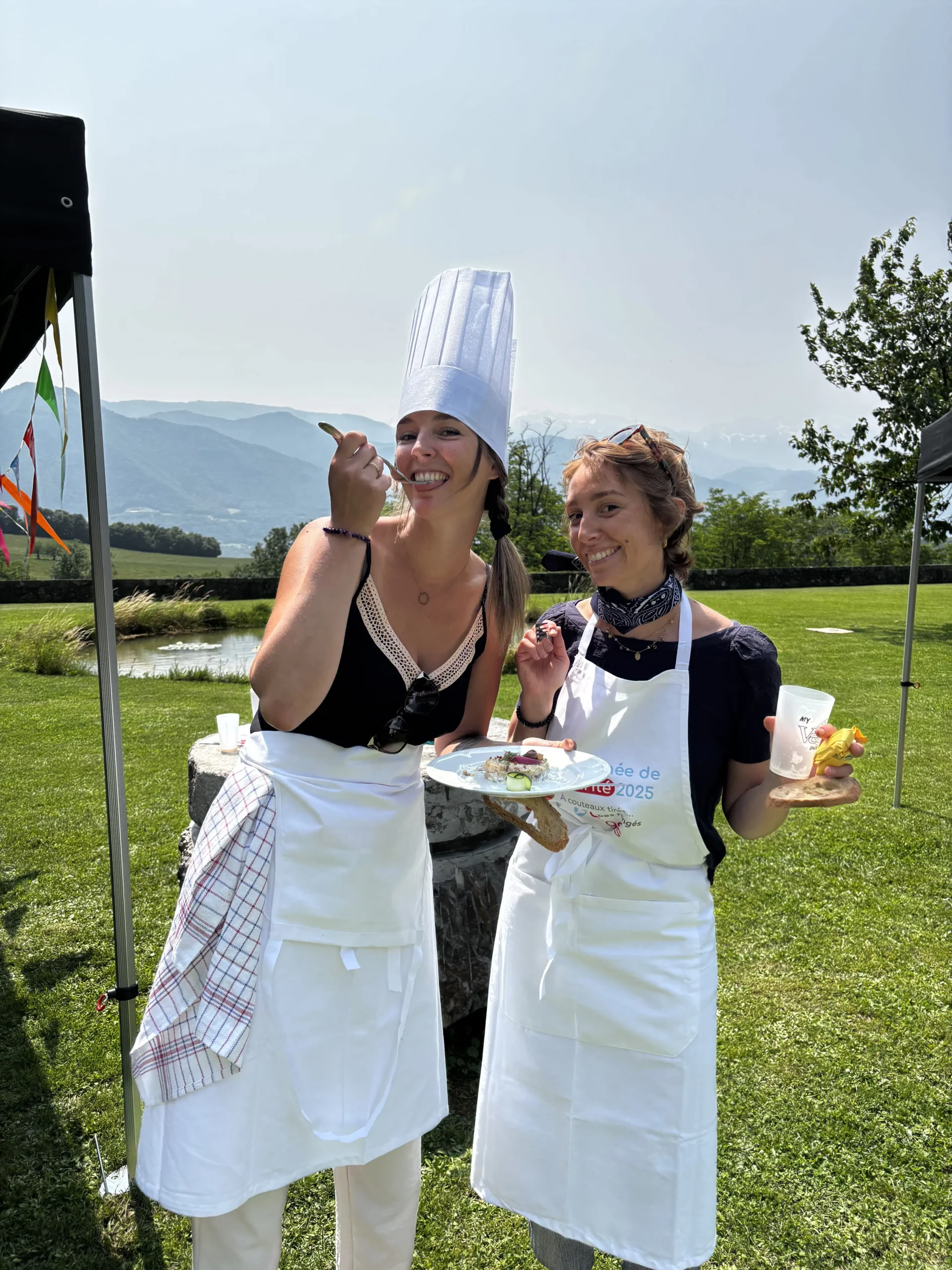 Format grand groupe stations tournantes atelier culinaire Trois-Rivières · INNOV'events