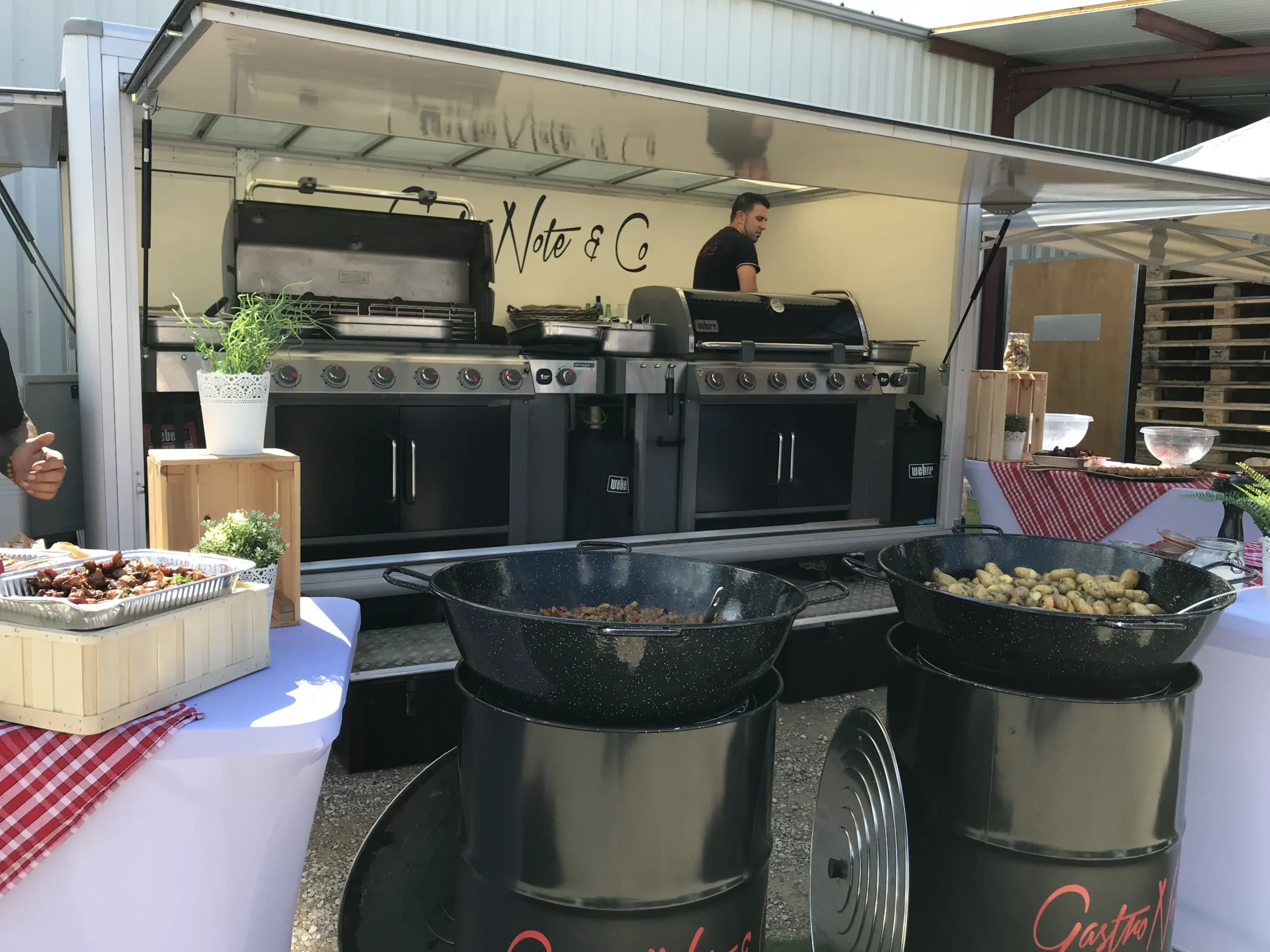Animation culinaire camion de cuisine Trois-Rivières Vieux-Trois-Rivières · INNOV'events