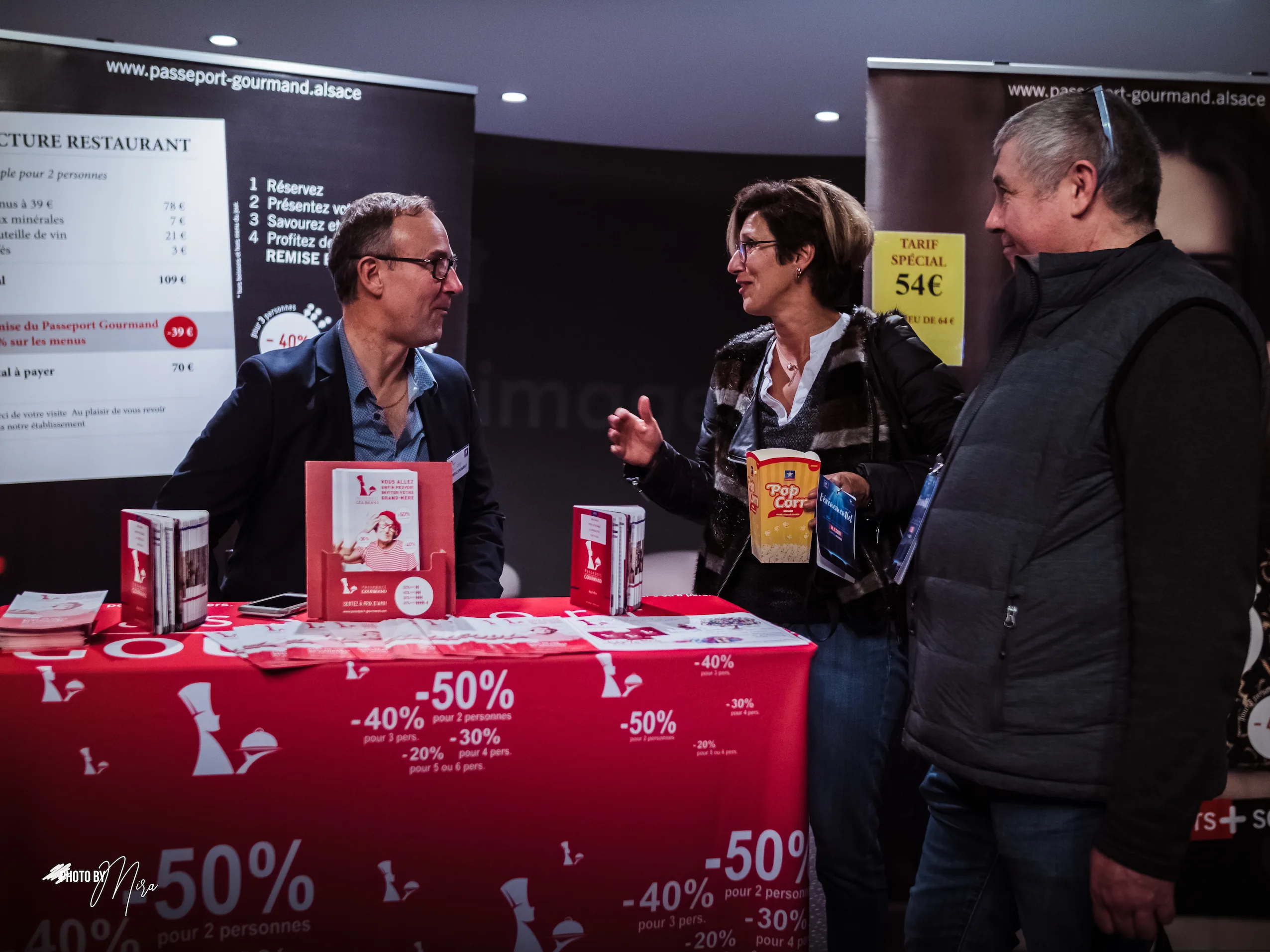 Matériel promotionnel (PLV) entreprise Trois-Rivières soirée corporative quartier des arts · INNOV'events