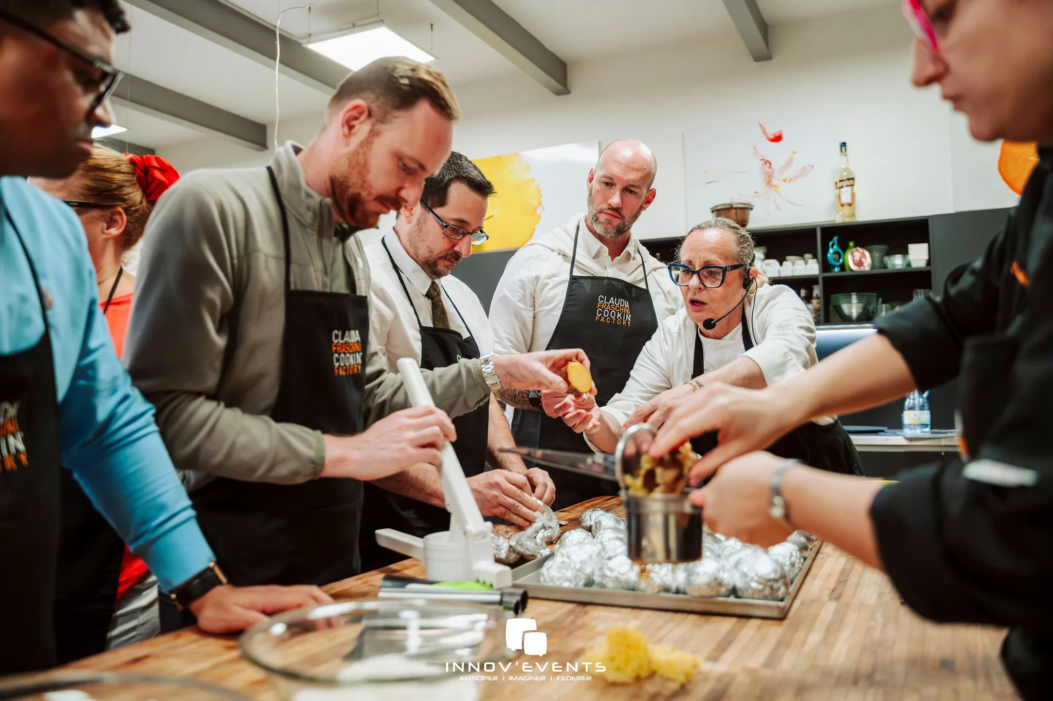 Ateliers culinaires style MasterChef Trois-Rivières présentation des plats · INNOV'events organisation d'événements