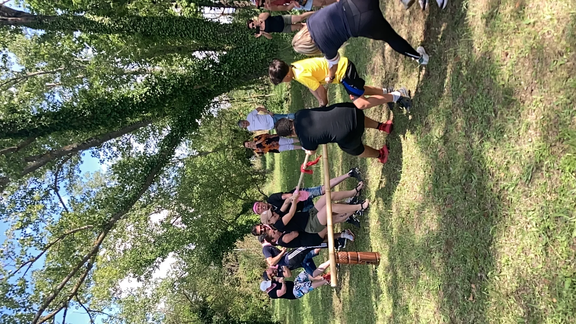 World record attempt Laval participants in action at Place Bell · INNOV'events