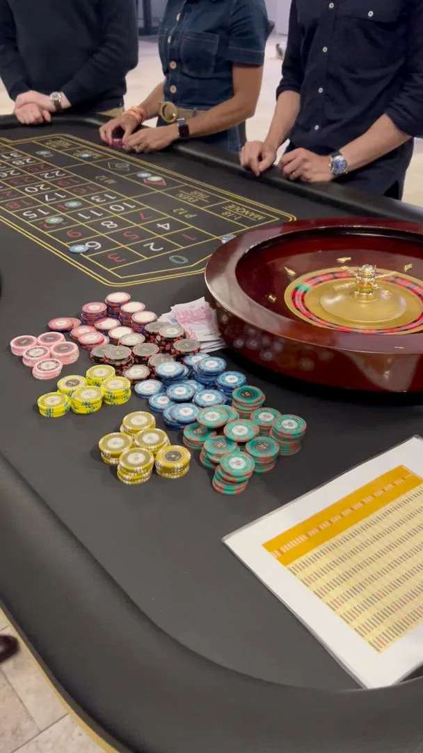 Soirée casino du vin complète casino du vin Trois-Rivières tables de jeu · INNOV'events