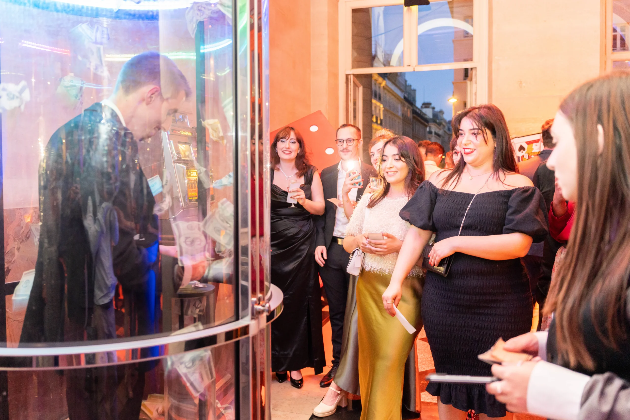 Animation de kiosque entreprise Trois-Rivières soirée corporative · INNOV'events