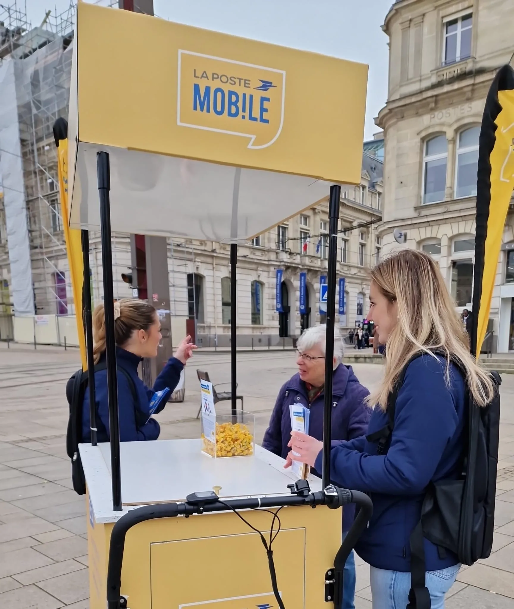 national promotional tour Laval outdoor product demonstration Île Paton · INNOV'events