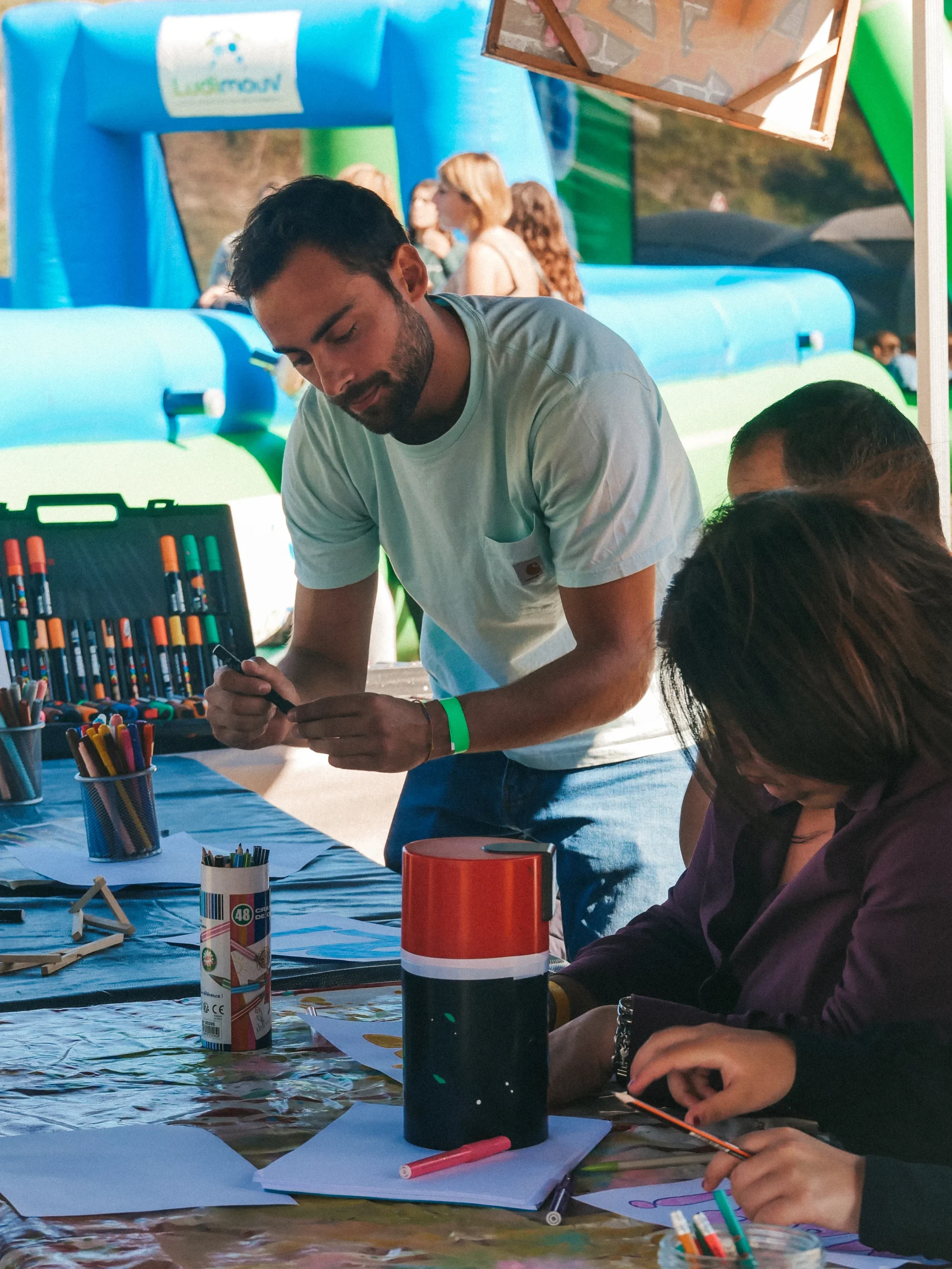 Creative workshop children's entertainment Laval event room Centropolis · INNOV'events event planning