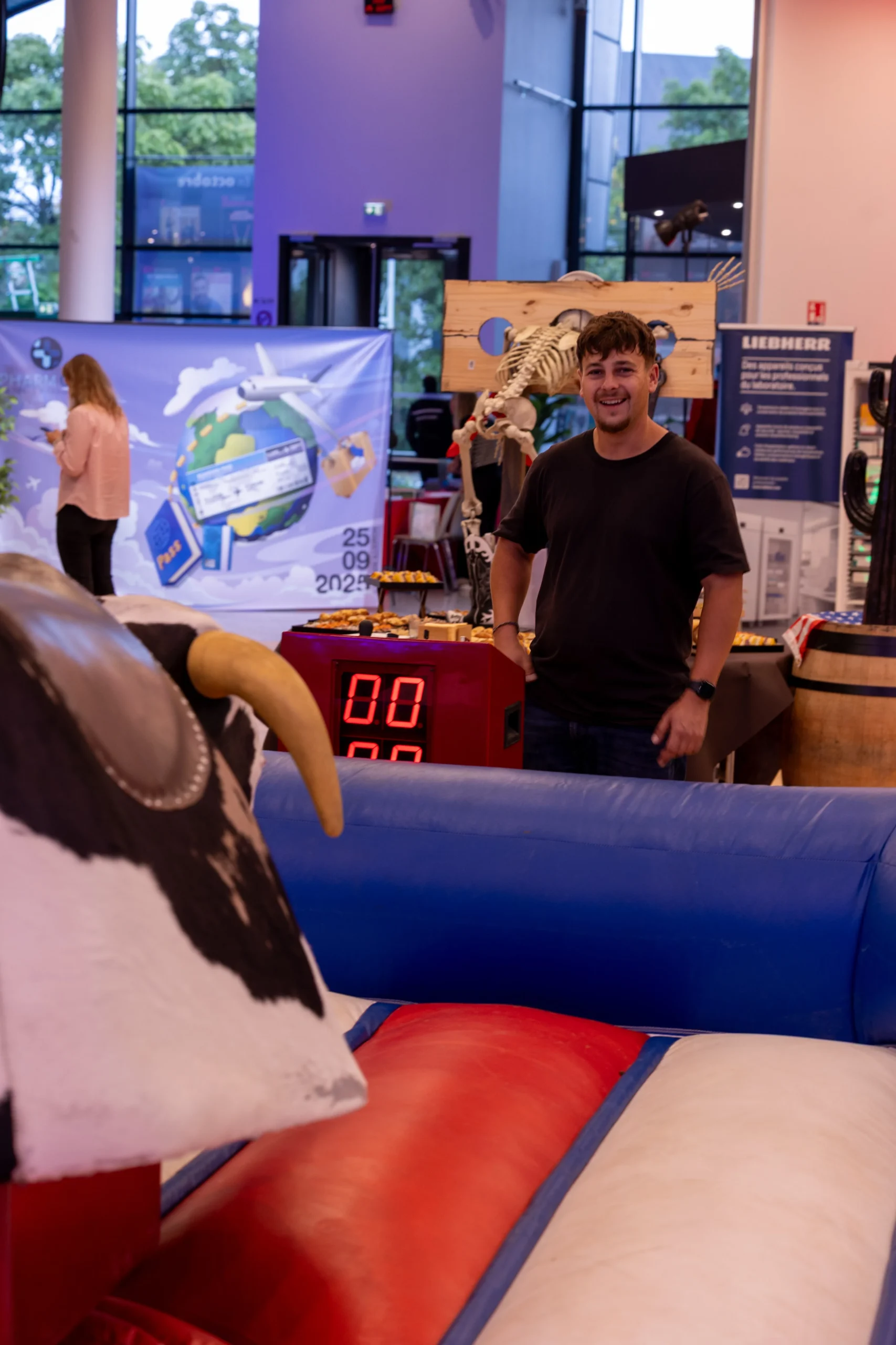 Brand activation booth for a corporate client in Quebec · INNOV'events