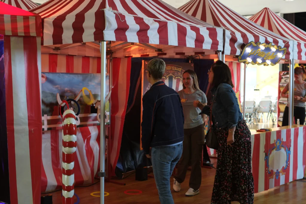 Planning a corporate carnival event in Montreal.