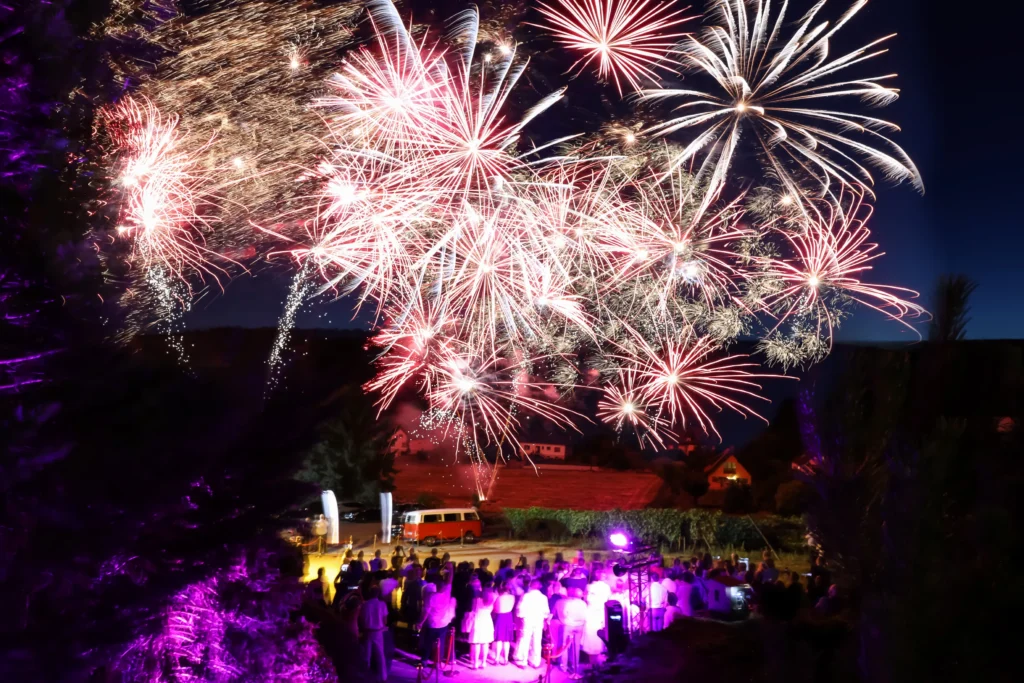 Planning a corporate fireworks display in Trois-Rivieres.
