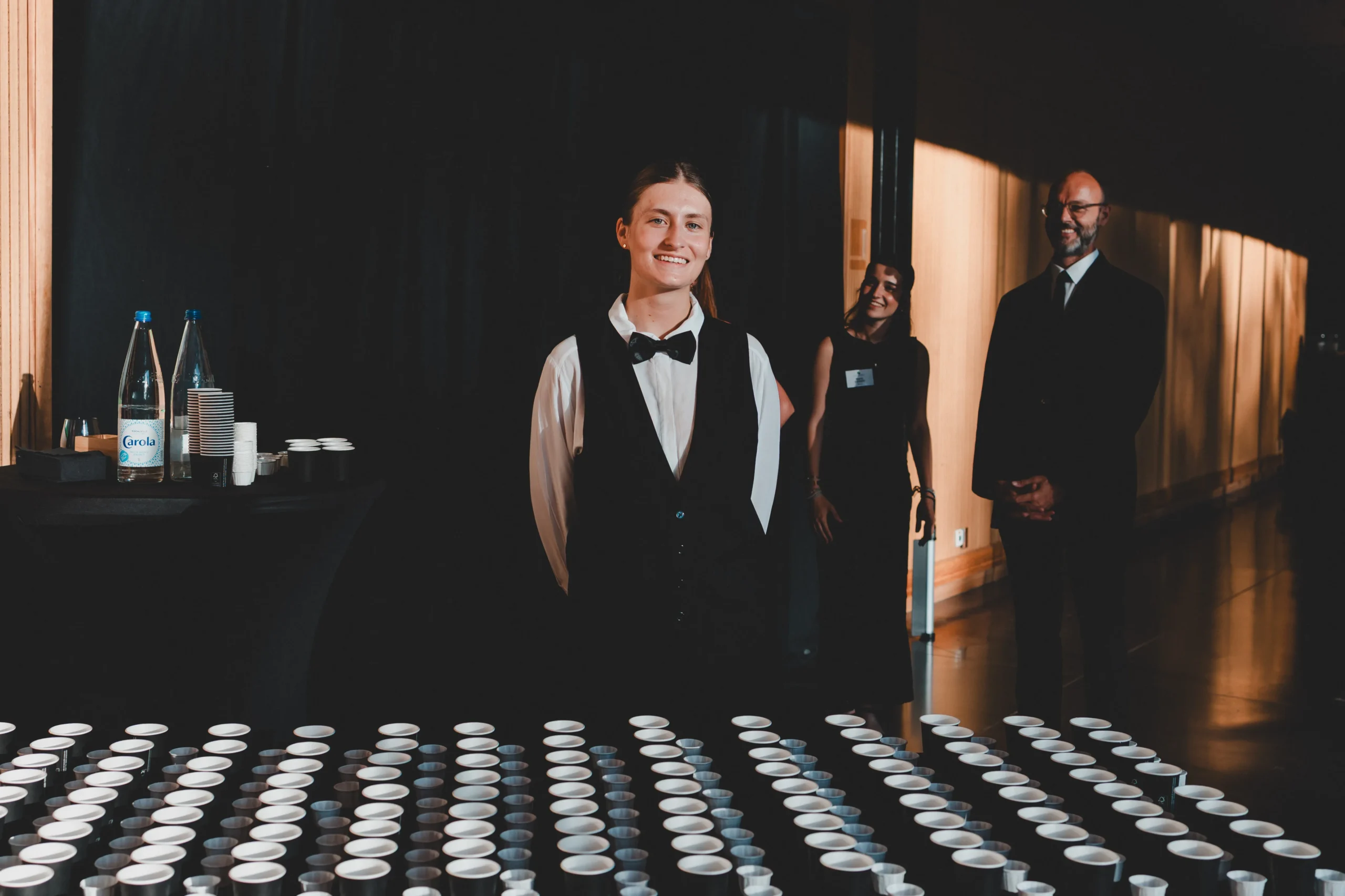Event venue valet service Montreal interior courtyard view of a character hotel · INNOV'events