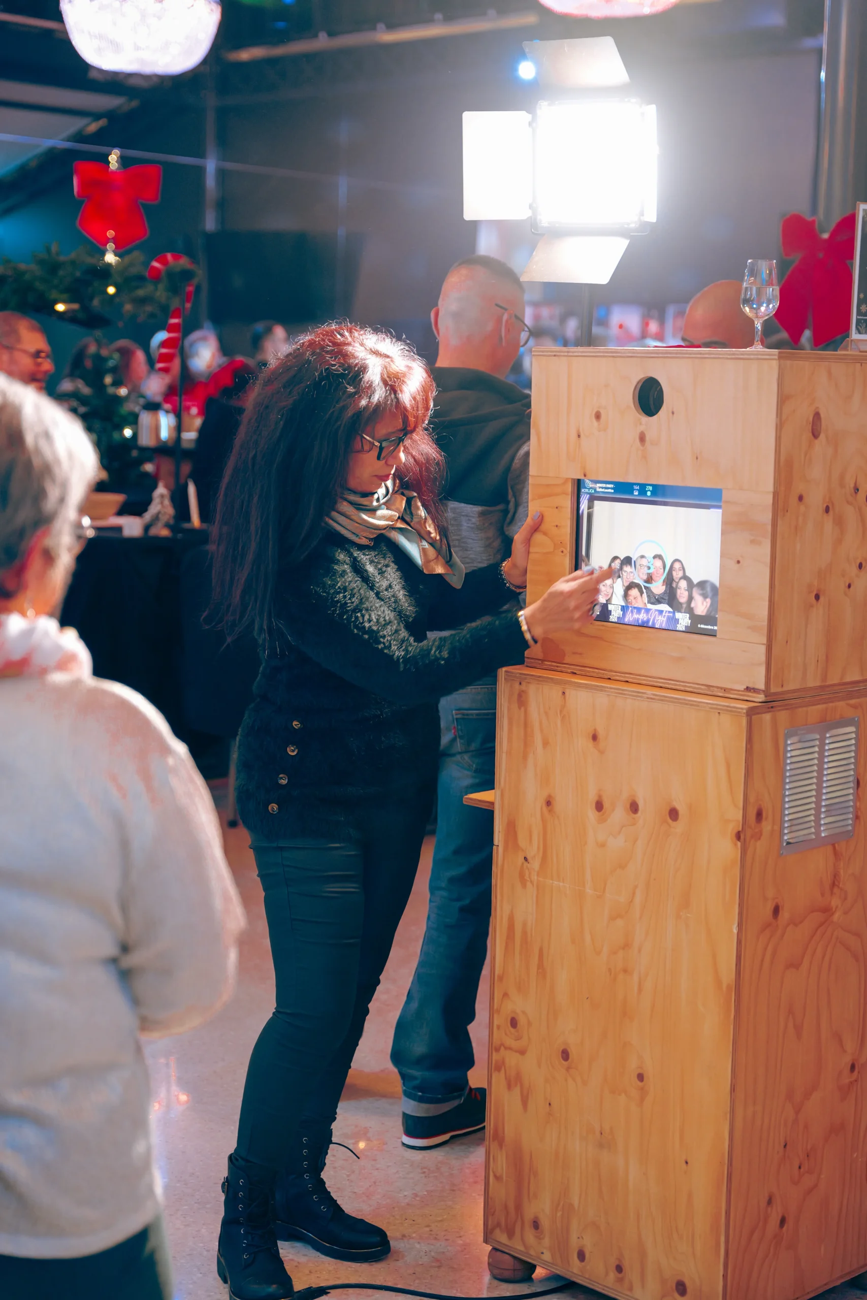Party de Noël Montréal cocktail d'accueil employés espace Vieux-Montréal · INNOV'events