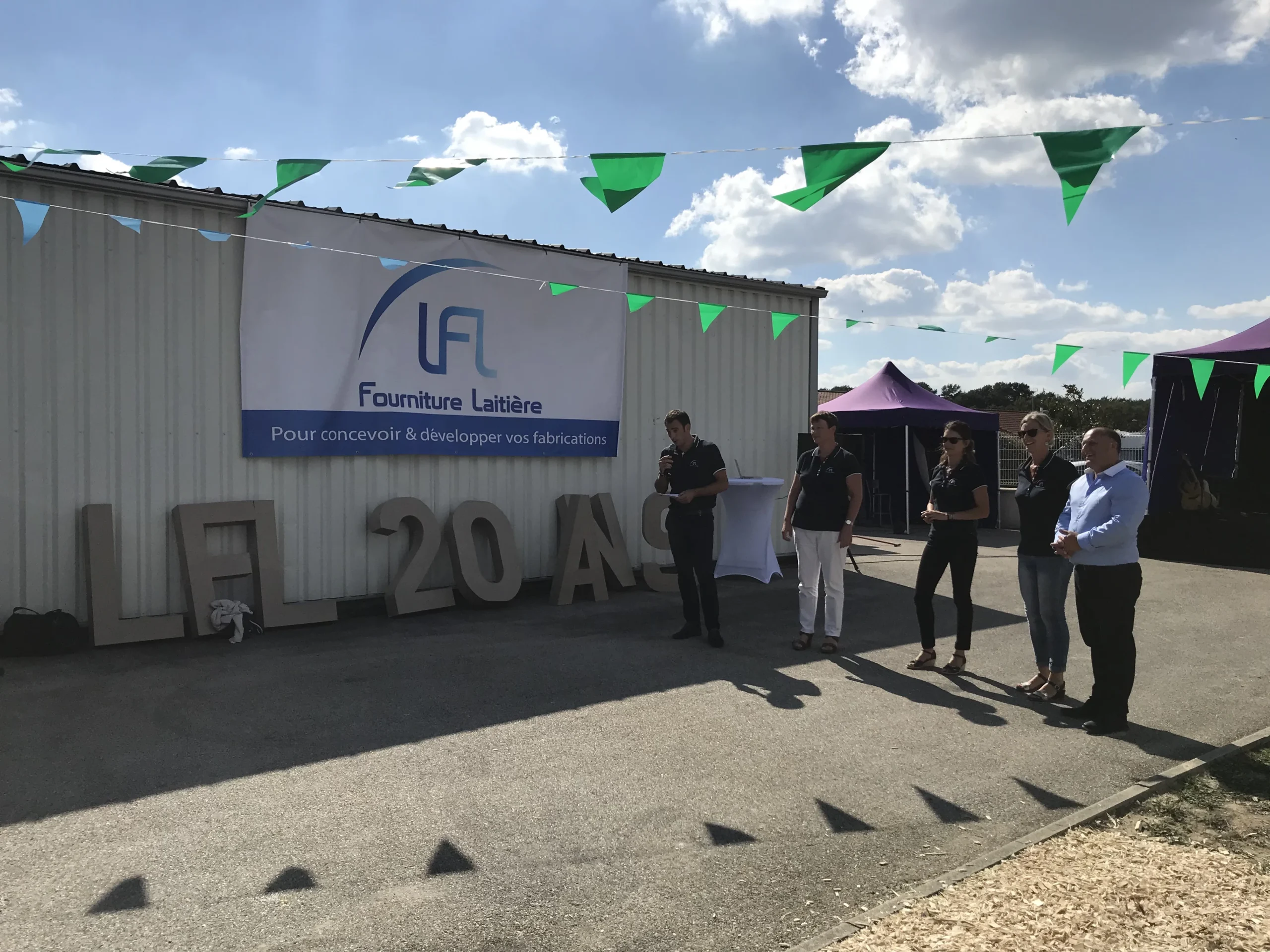 Ouverture officielle Laval cérémonie protocolaire extérieur rivière des Mille Îles · INNOV'events