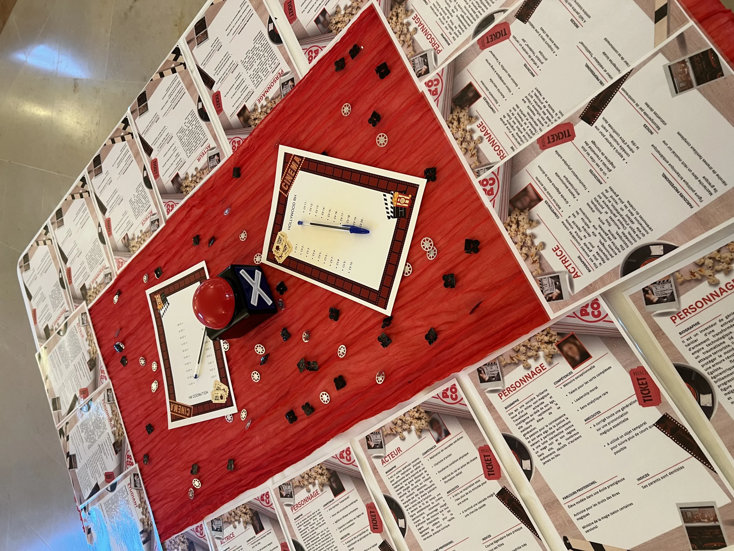 Confidential executive murder mystery evening Montreal private hotel salon · INNOV'events