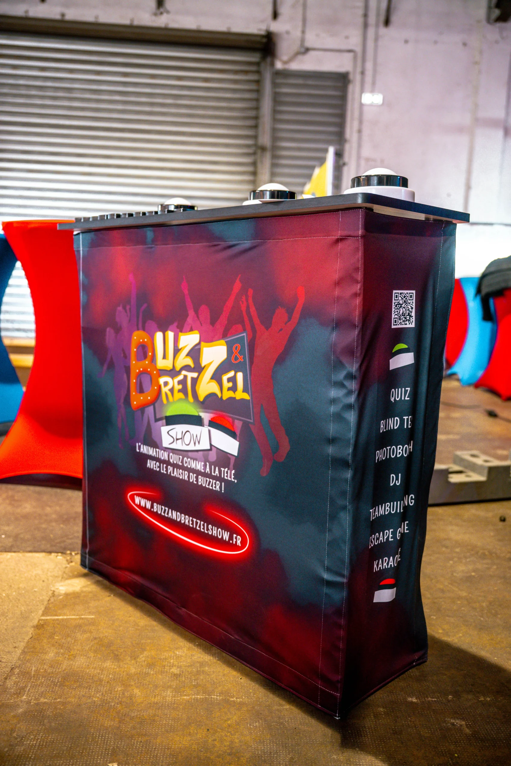 Role-play game show corporate event in Quebec, Vieux-Québec setting · INNOV'events