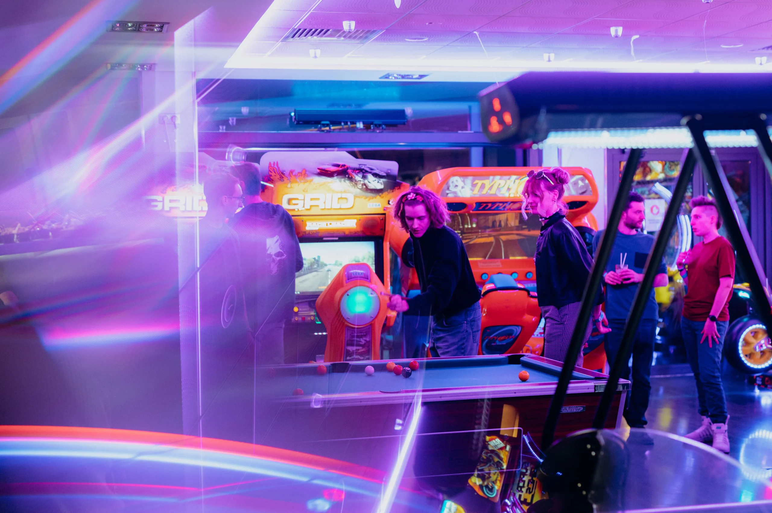 Corporate arcade games Quebec Saint-Roch venue groups in tournament · INNOV'events event management