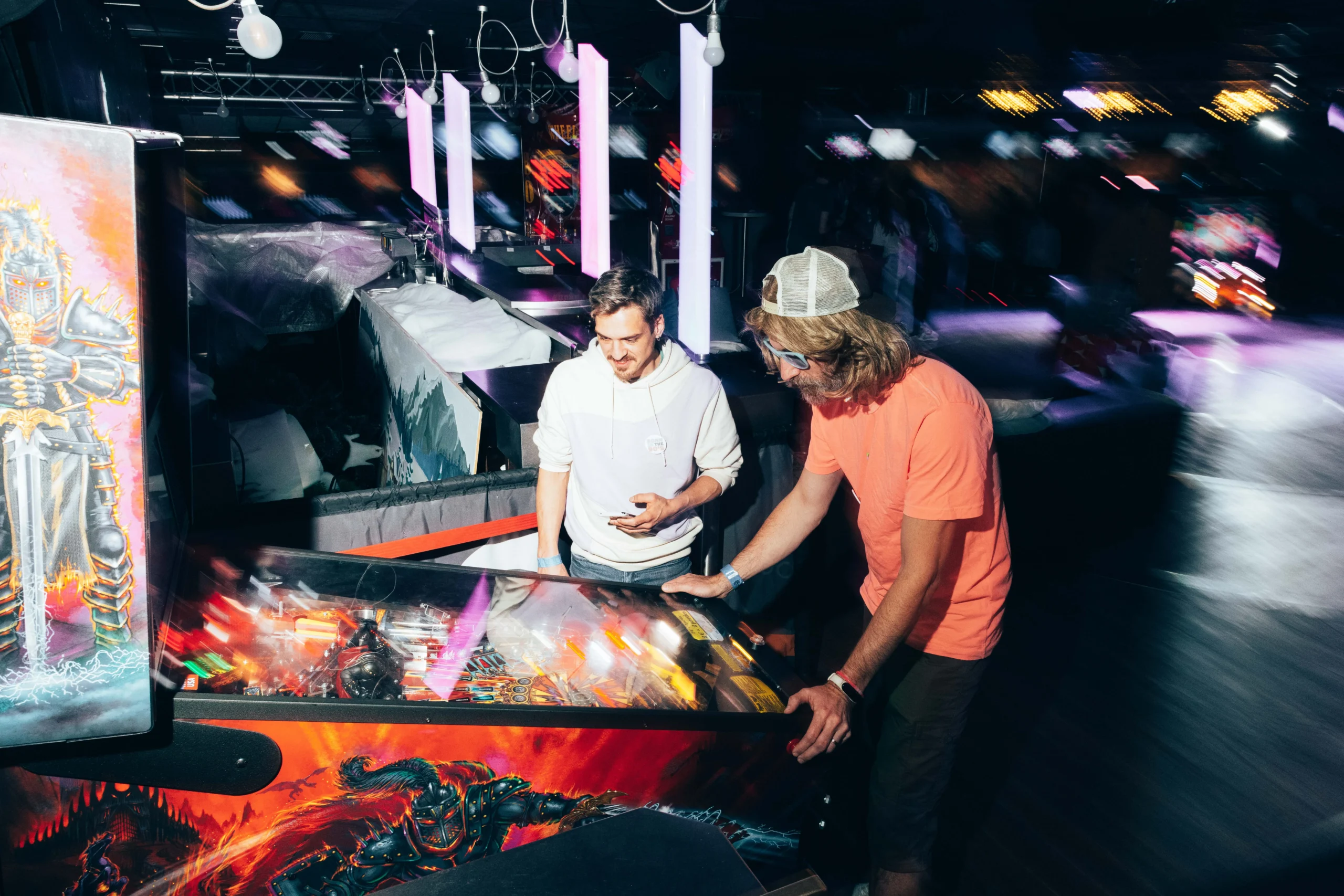Corporate arcade tournament Laval retro cabinets competition · INNOV'events