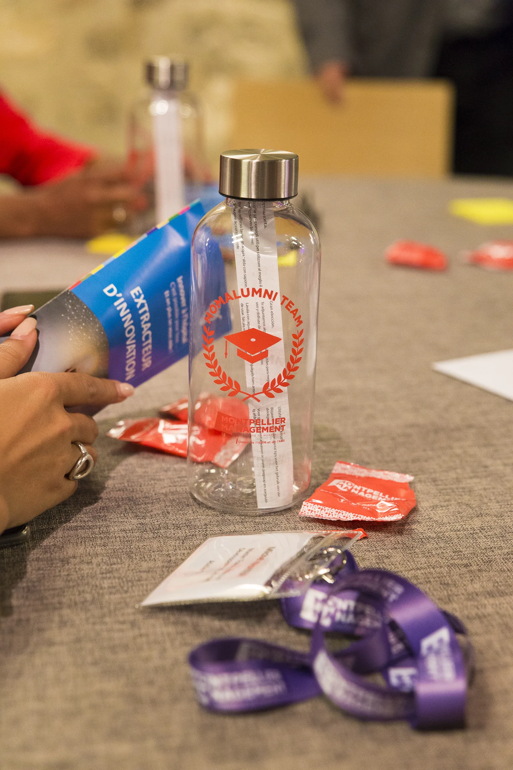 Kits de bienvenue pour conventions articles promotionnels Trois-Rivières · INNOV'events