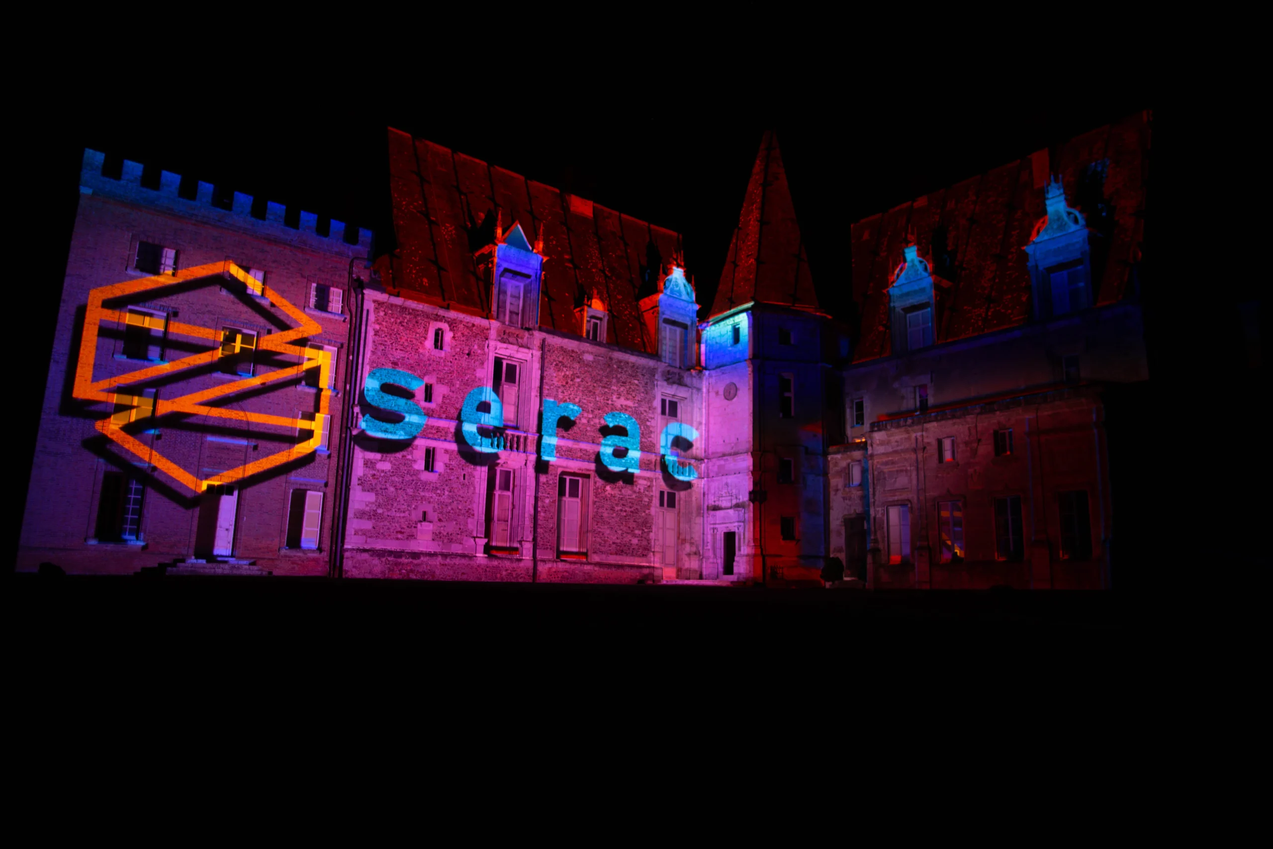 Animation feux d'artifice marquage lumineux Trois-Rivières soirée de clôture · INNOV'events