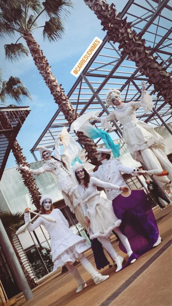 Plan a corporate mime event in Montreal.