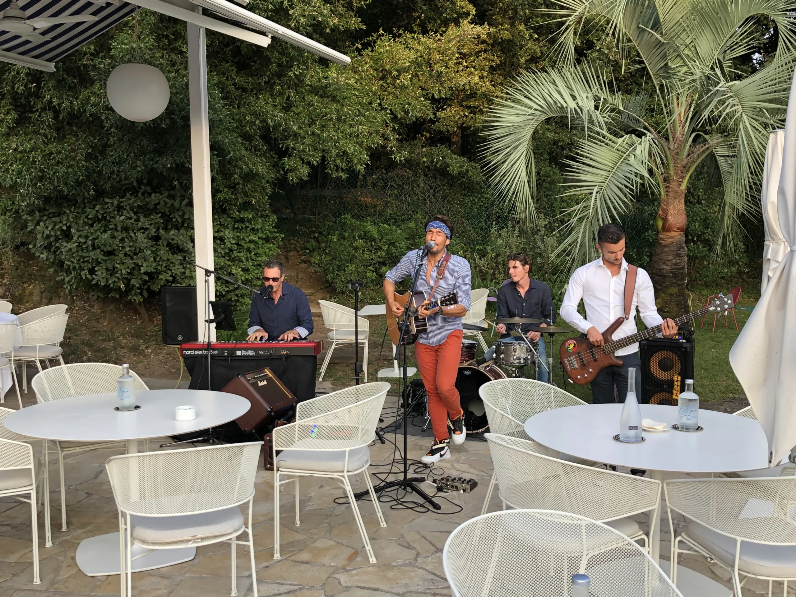 Lieu événementiel fête estivale corporative Trois-Rivières vue Saint-Laurent terrasse · INNOV'events