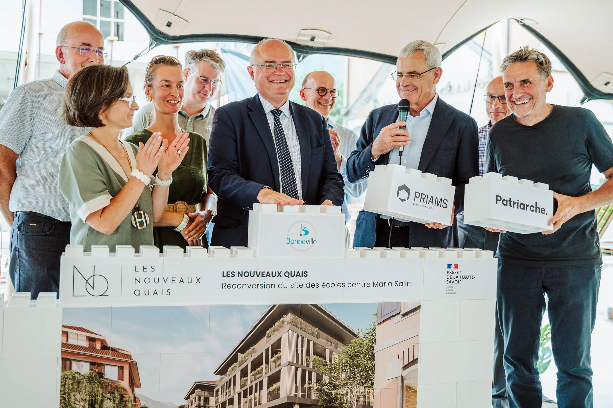 Ouverture officielle Montréal scène de cérémonie Vieux-Port · INNOV'events organisation d'événements