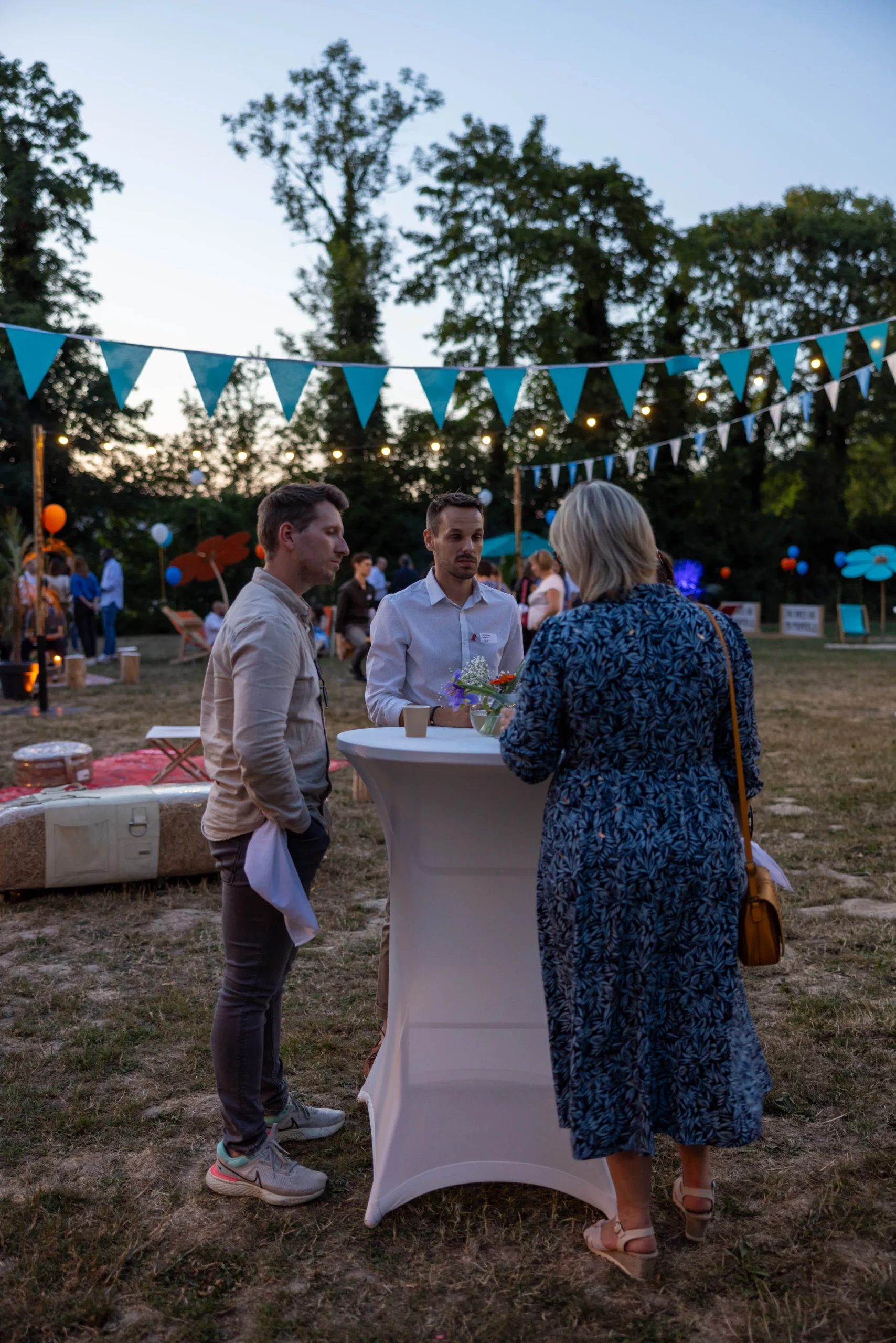Fête estivale corporative Trois-Rivières activités extérieures parc riverain Saint-Laurent · INNOV'events