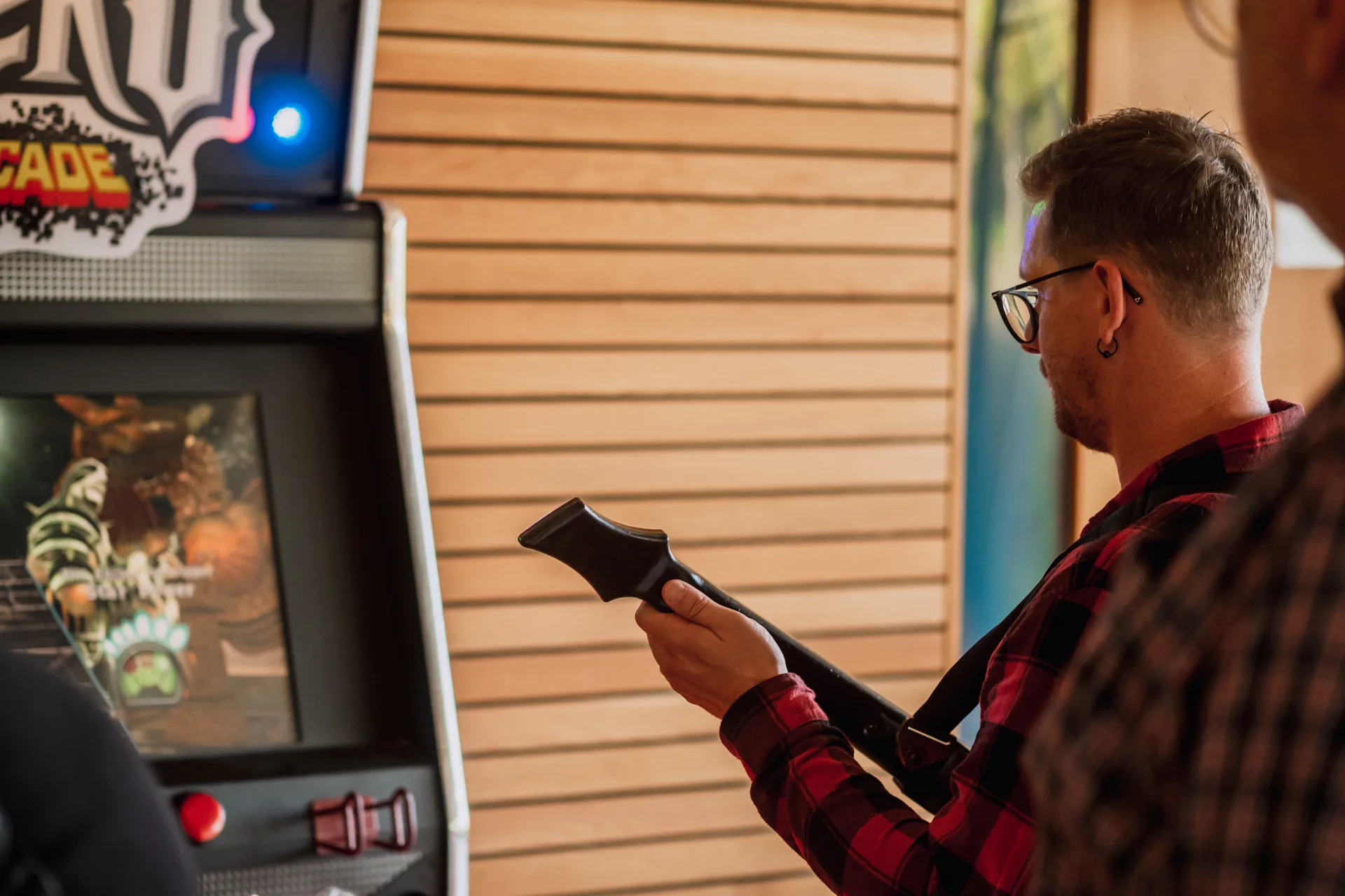 Journée complète jeux d'arcade Trois-Rivières groupe en salle événementielle · INNOV'events