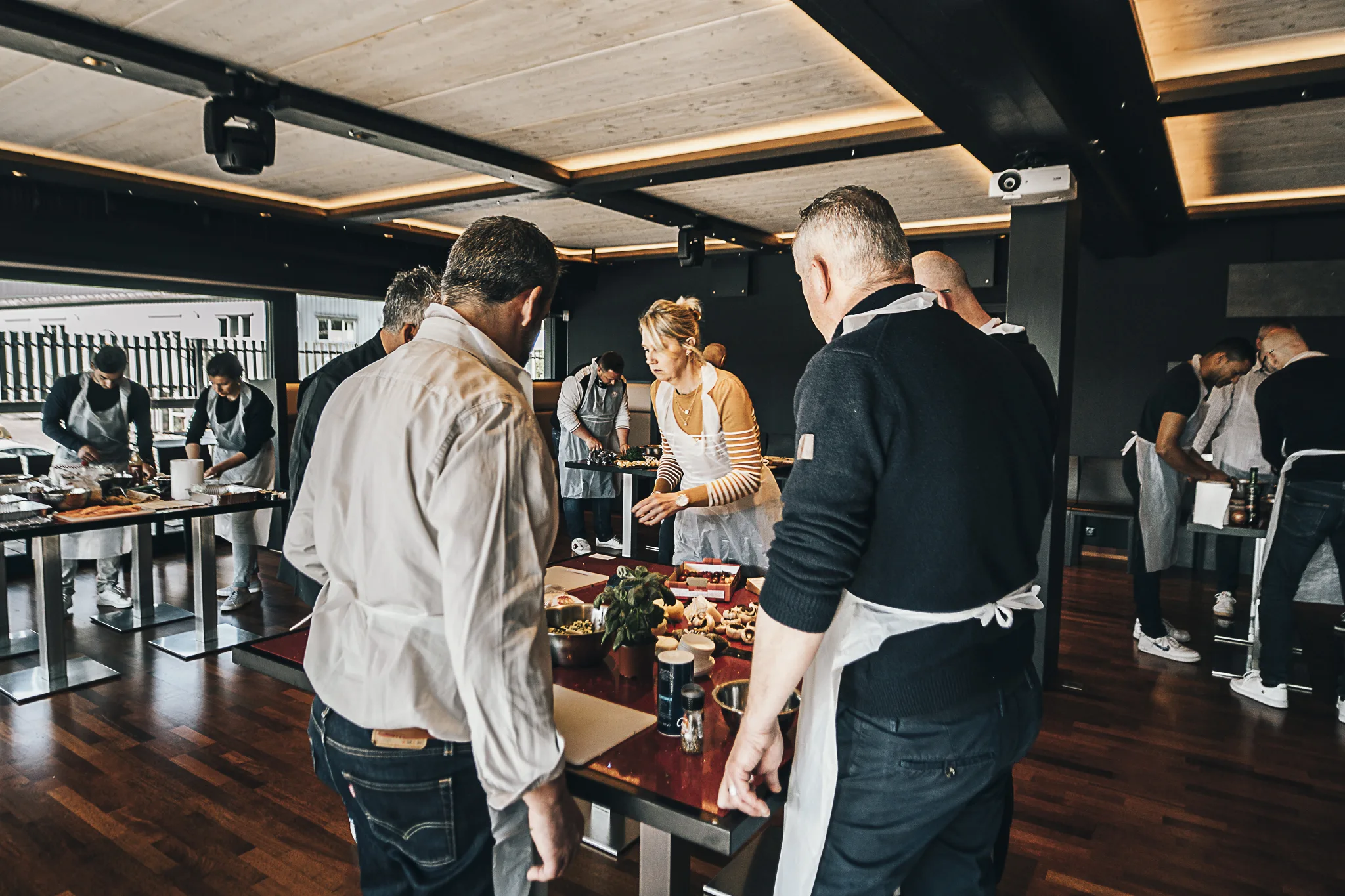 Atelier collaboratif plat commun atelier culinaire Trois-Rivières dégustation finale · INNOV'events