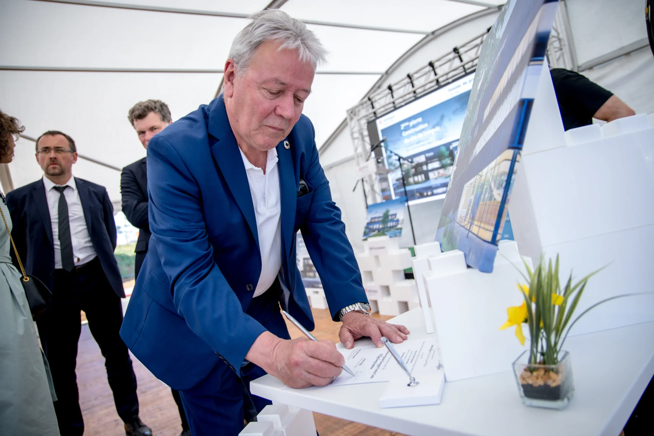 Ouverture officielle entreprise Québec soirée de prestige salle · INNOV'events