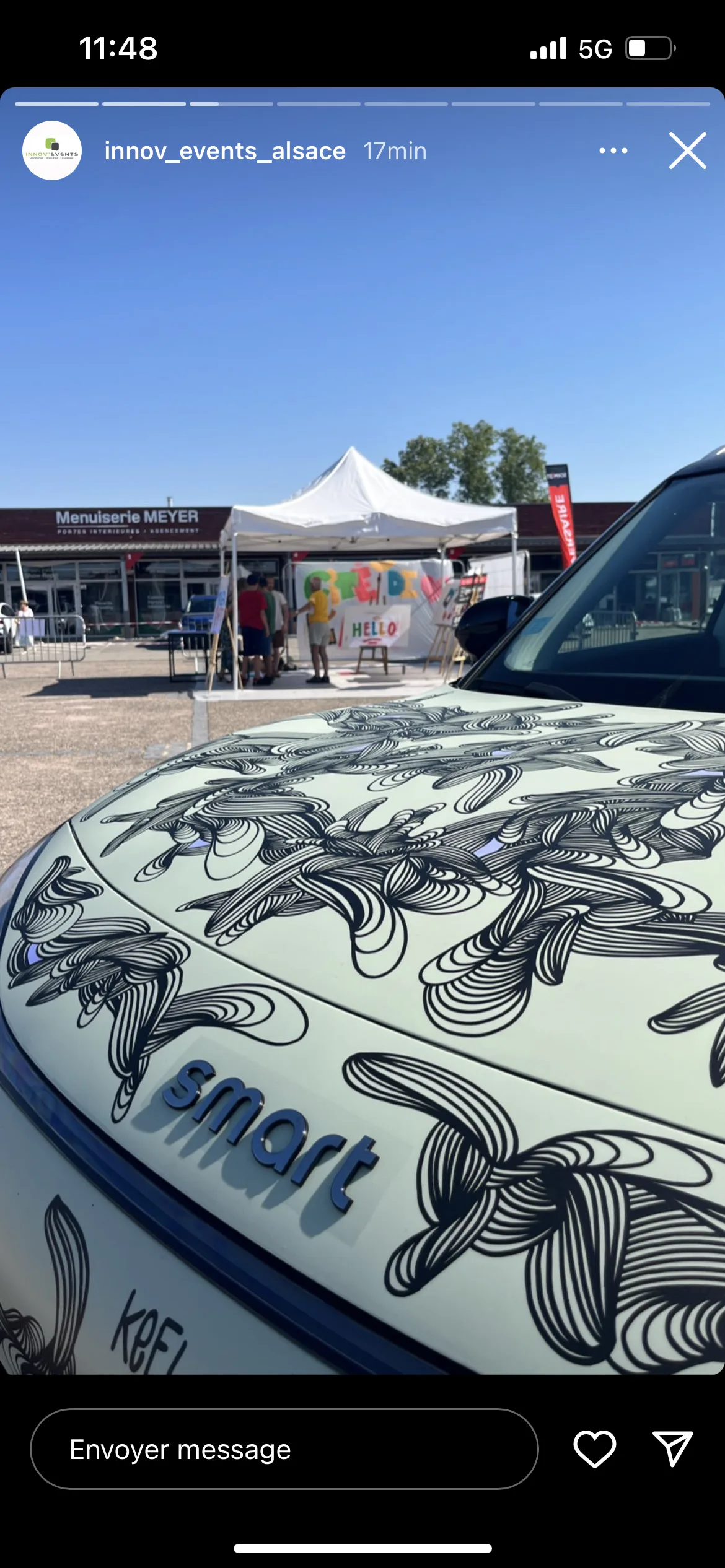 Tournée promotionnelle Québec démonstration produit rue piétonne Vieux-Québec · INNOV'events