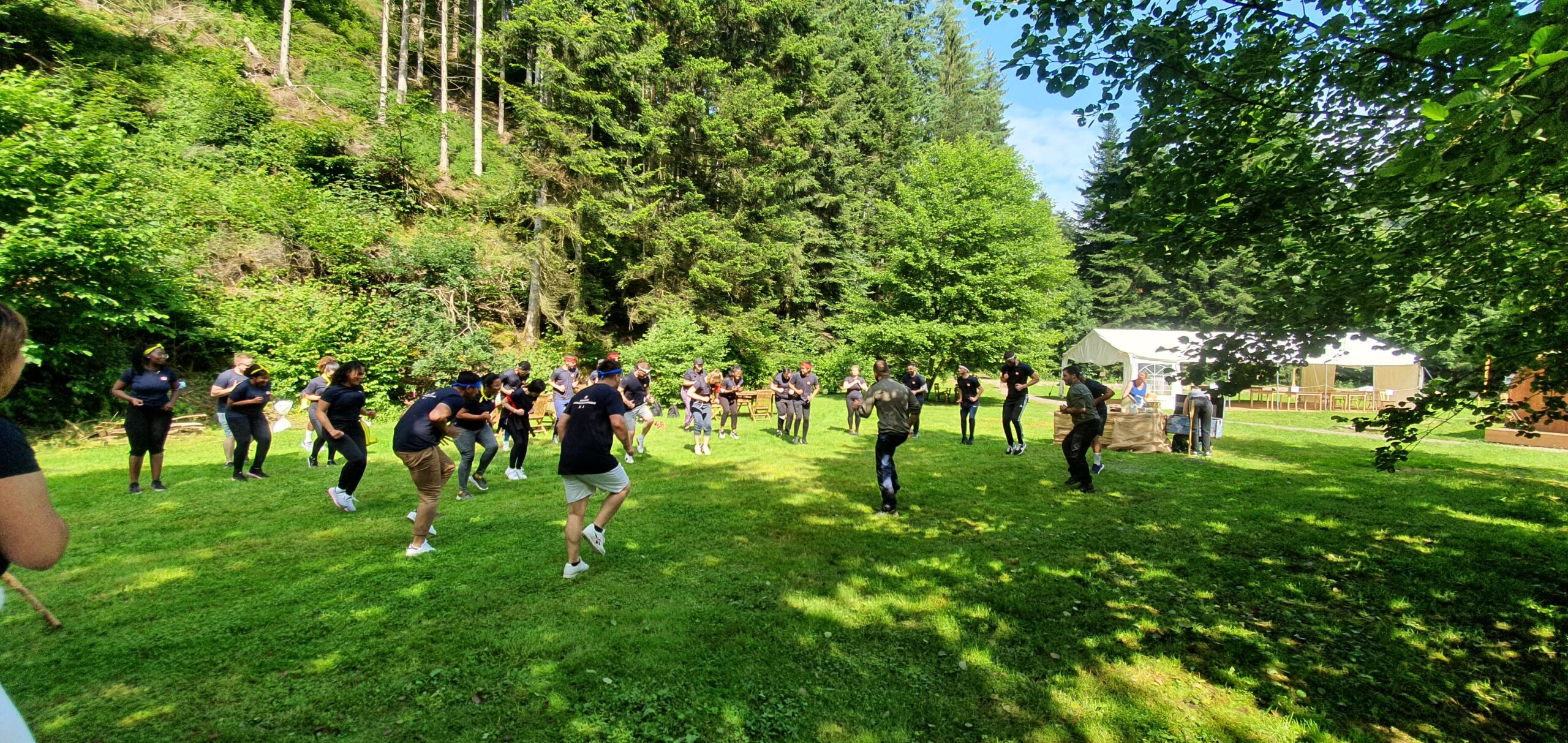 Family employee party Trois-Rivieres outdoor activities Île Saint-Quentin · INNOV'events