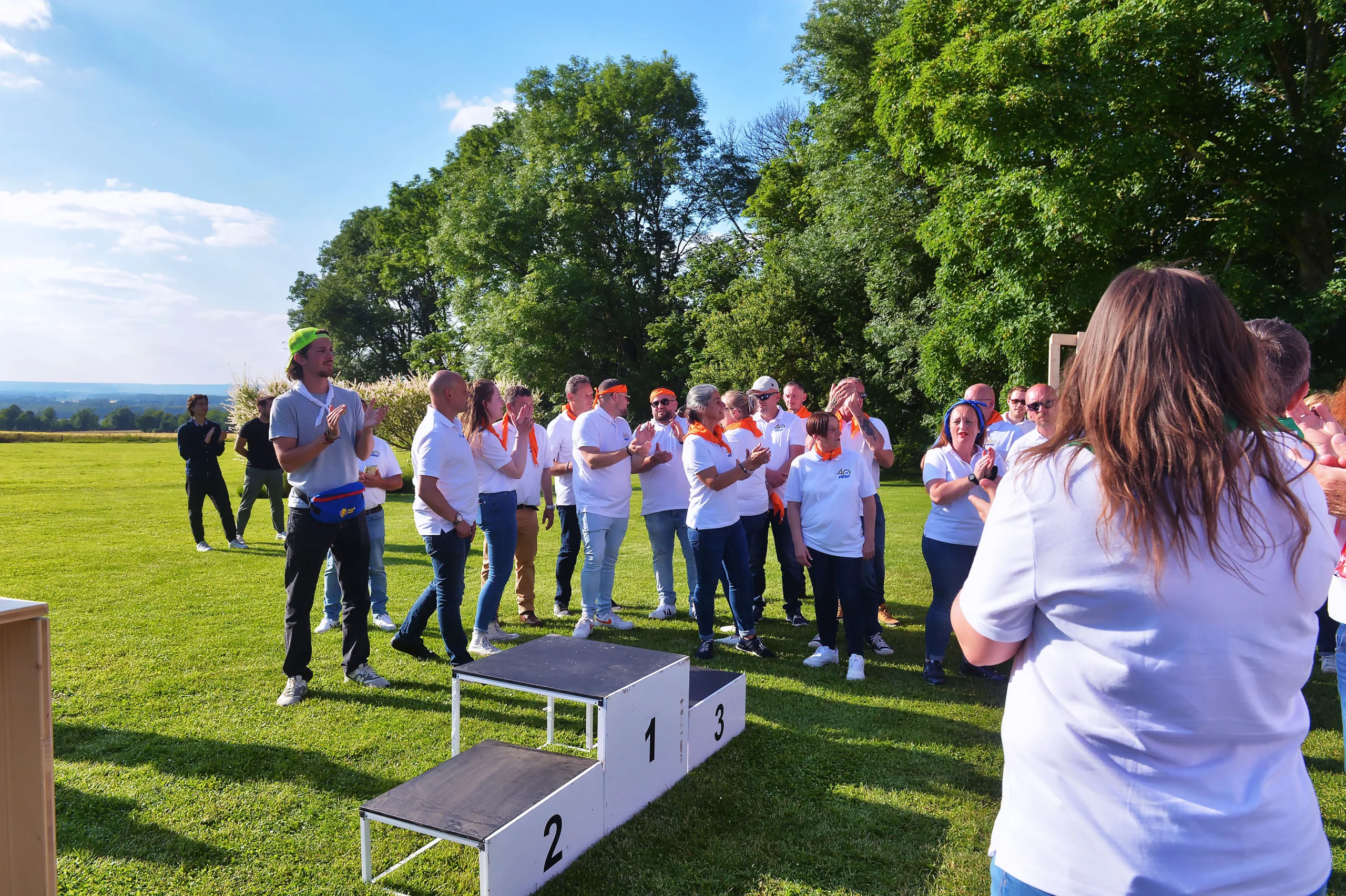 Large outdoor gathering world record attempt Laval Parc Mille-Îles · INNOV'events